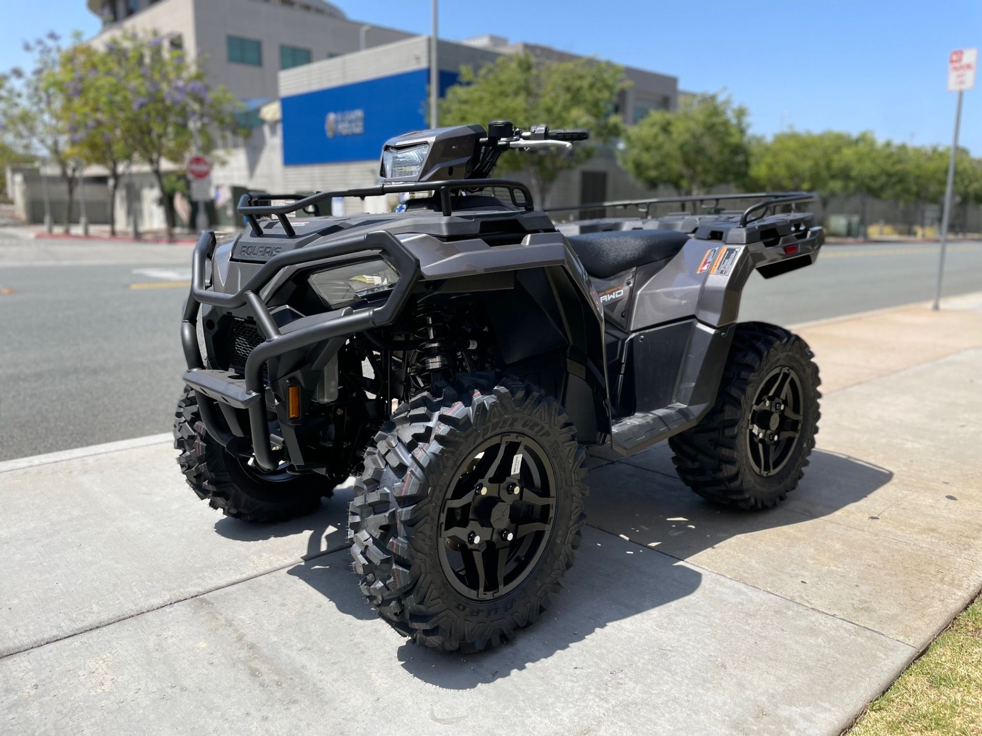 Polaris Sportsman 450 H.O., New 2022, El Cajon CA, Titanium metallic, 1920x1440 HD Desktop