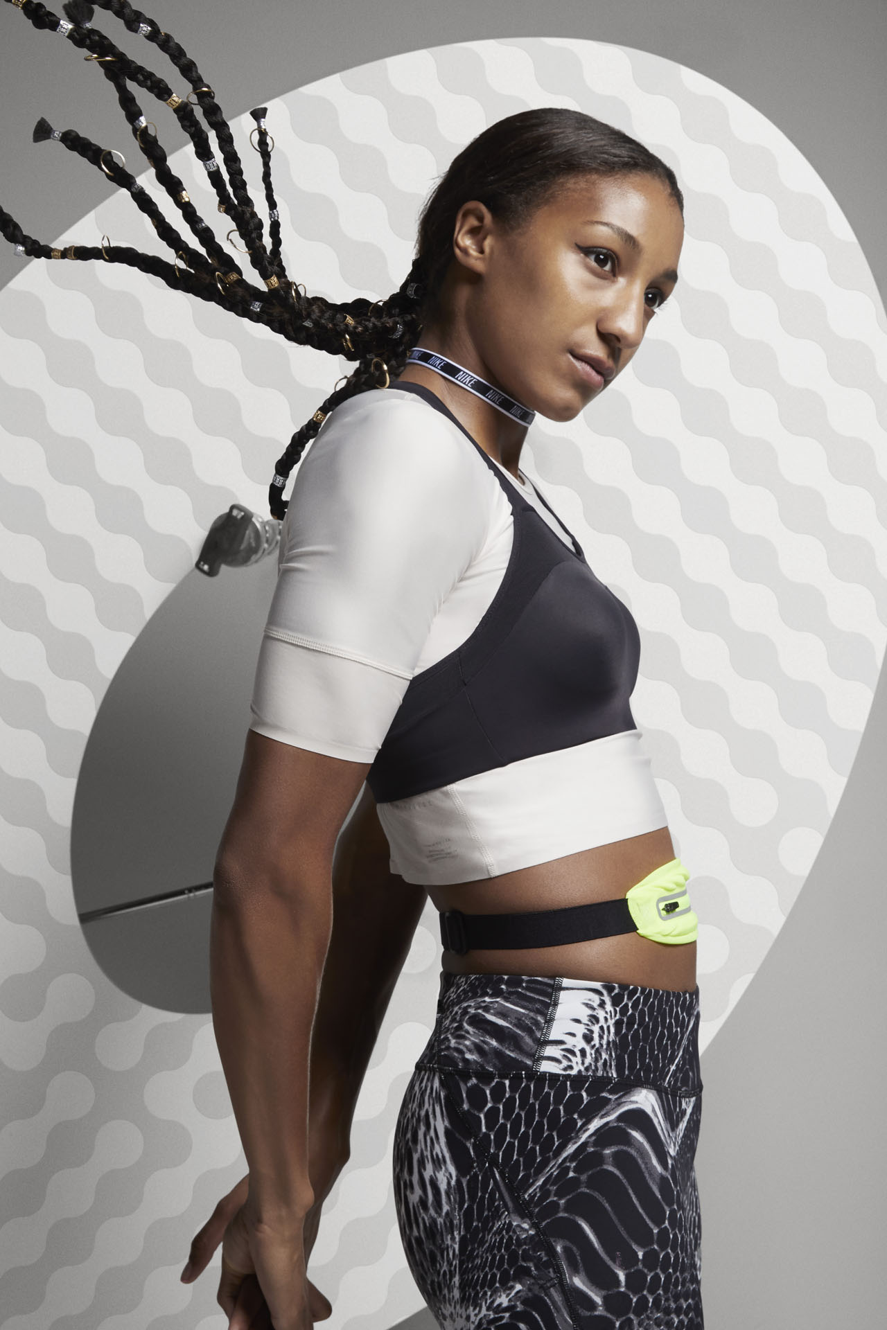 Nike collaboration, Nafissatou Thiam Wallpaper, 1280x1920 HD Phone