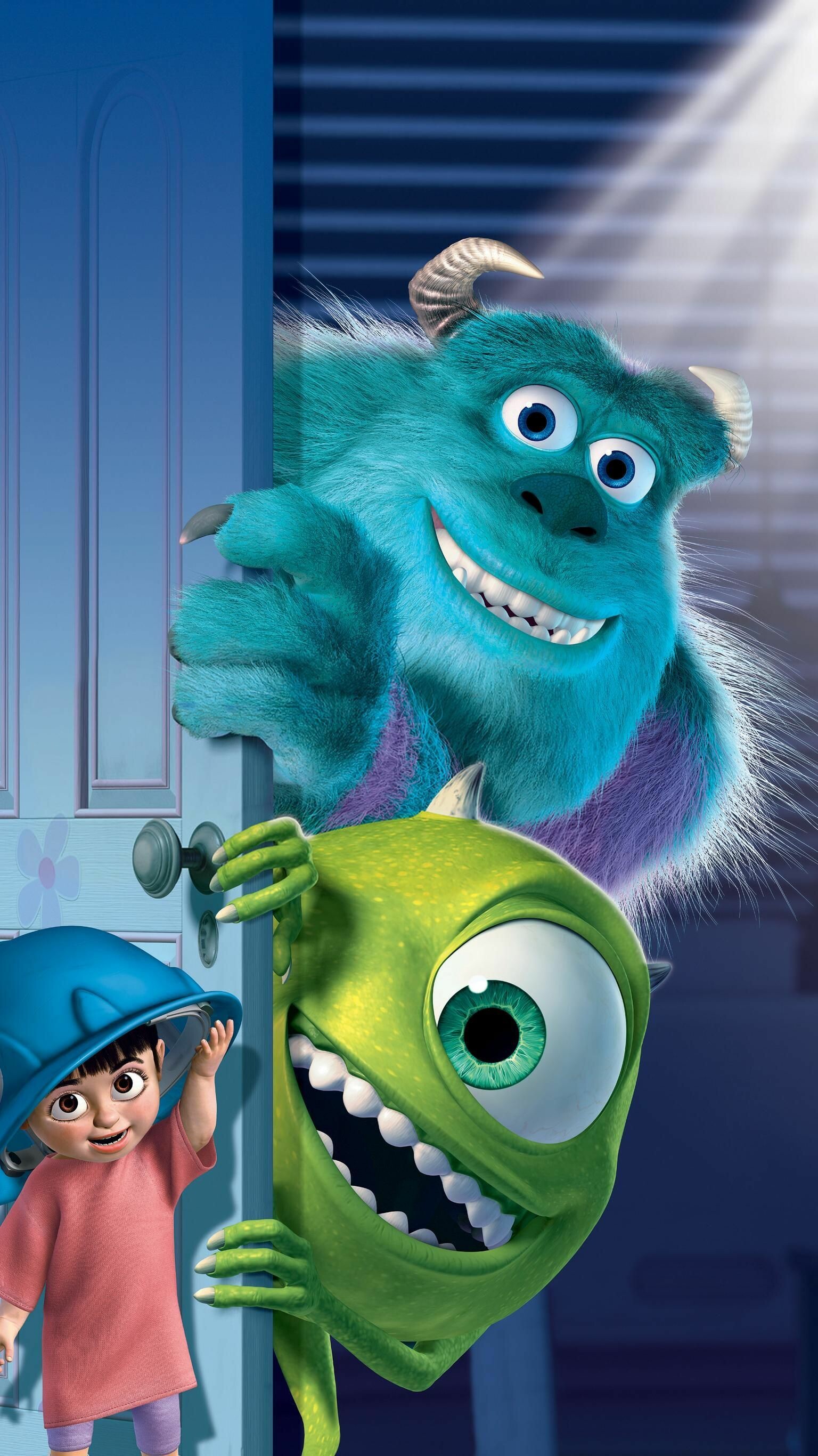 Monsters, Inc., Pixar wallpaper, Cute Disney characters, iPhone background, 1540x2740 HD Phone