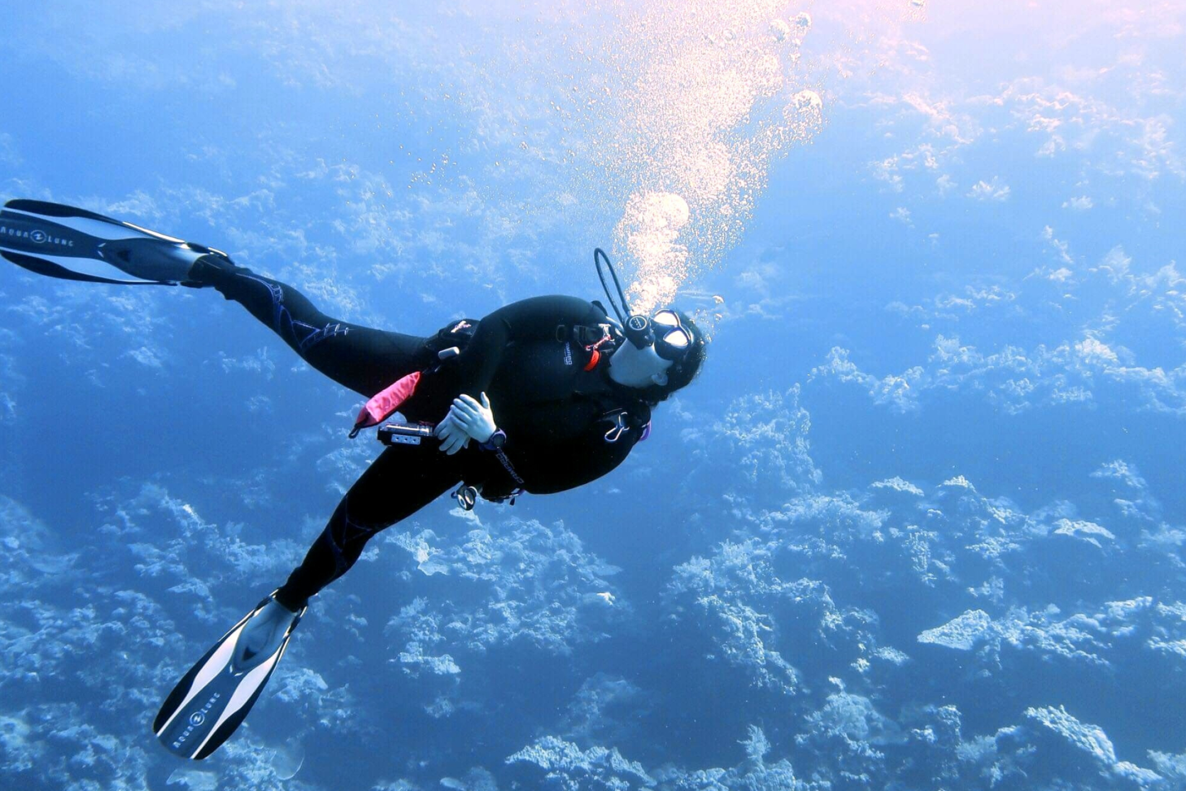 Learn to dive, Infinity diving safari, Underwater exploration, Dive training, 2400x1600 HD Desktop