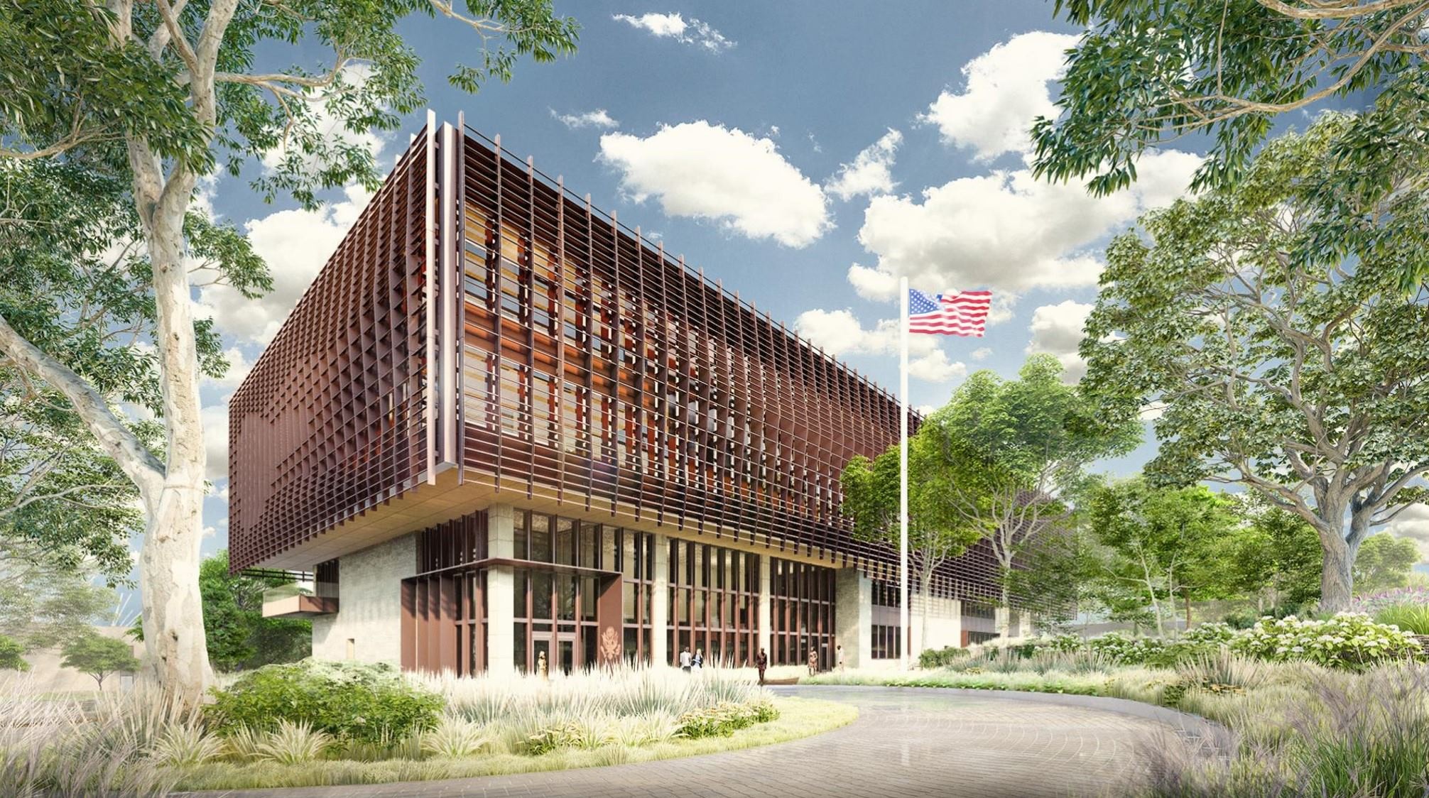 Embassy in Lilongwe, United States Department, Designbuild construction award, 2020x1130 HD Desktop