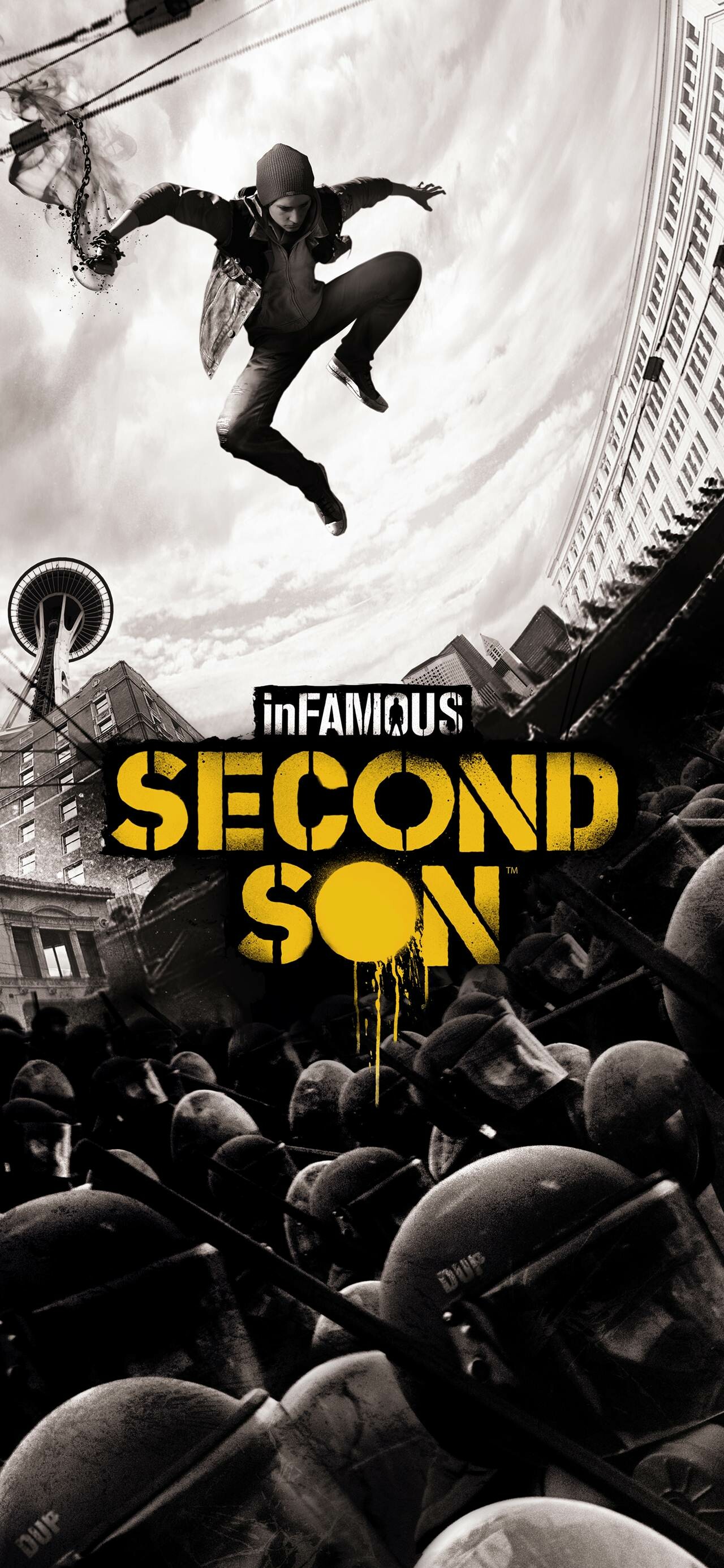 Second Son poster, inFAMOUS Wallpaper, 1280x2780 HD Phone