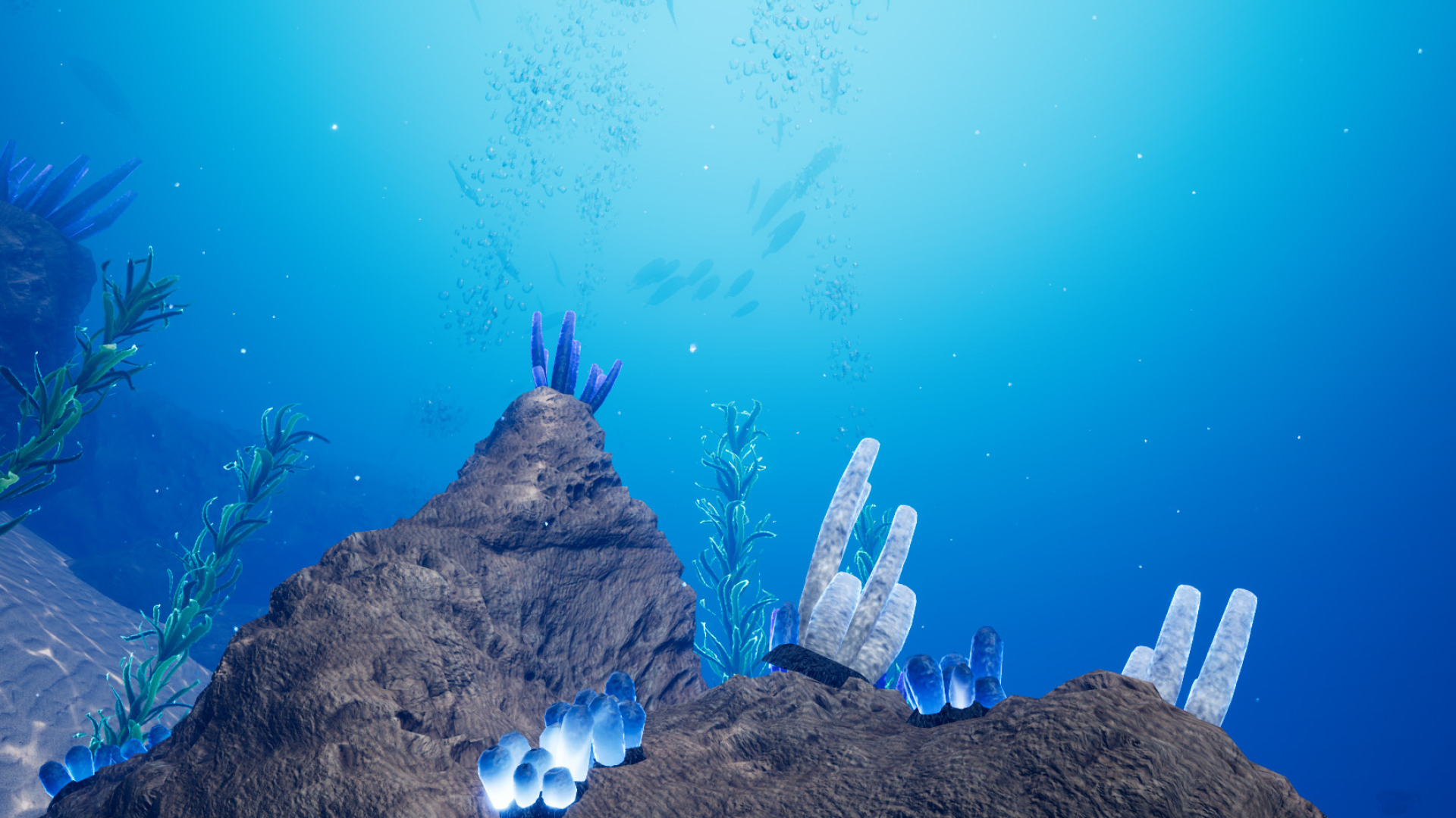 Ocean environment pack, Unreal Engine marketplace, Immersive underwater setting, UE4, 1920x1080 Full HD Desktop