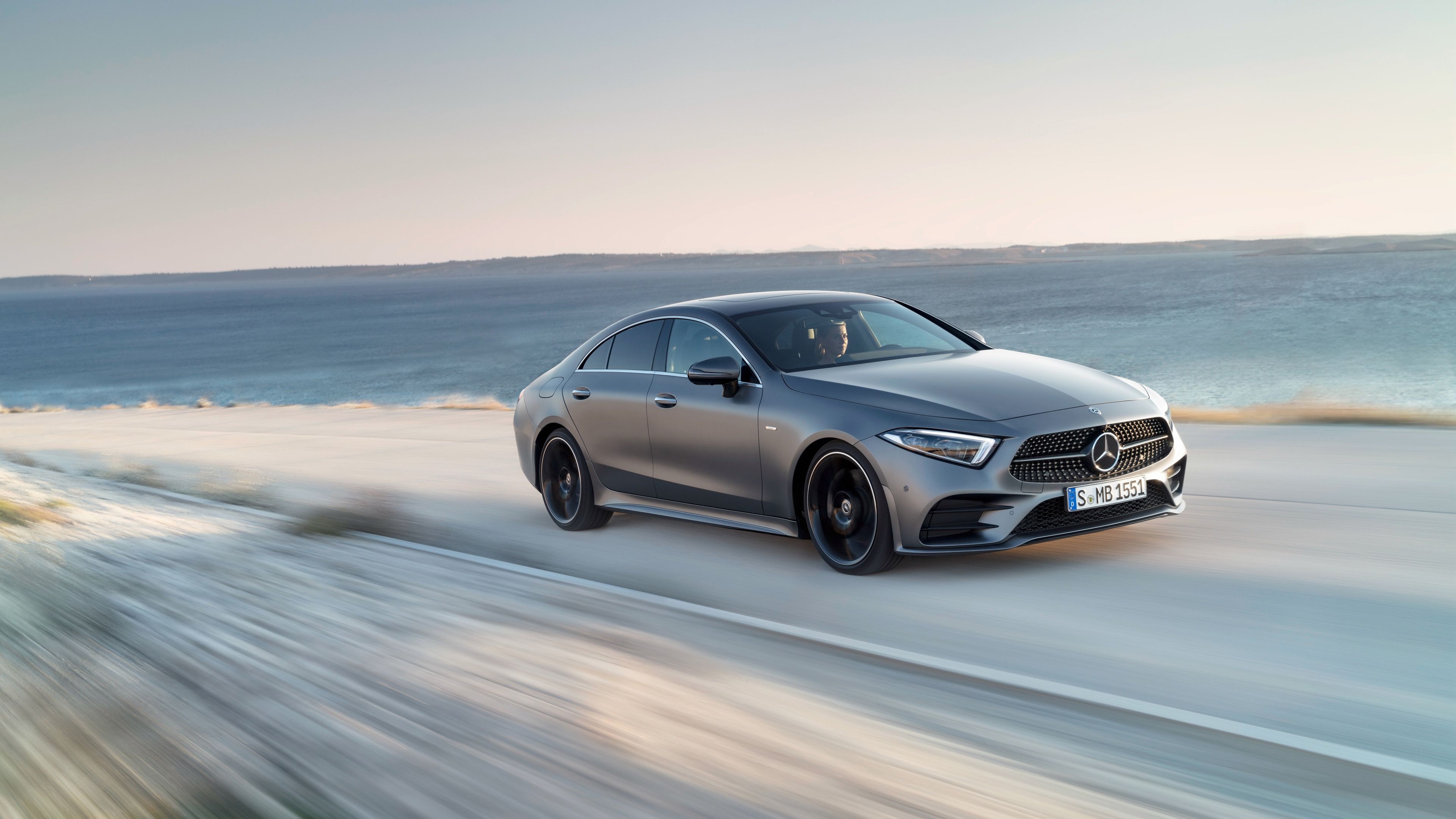 Mercedes-Benz CLS, AMG line edition 1, 2018, Mercedes cls, 3840x2160 4K Desktop