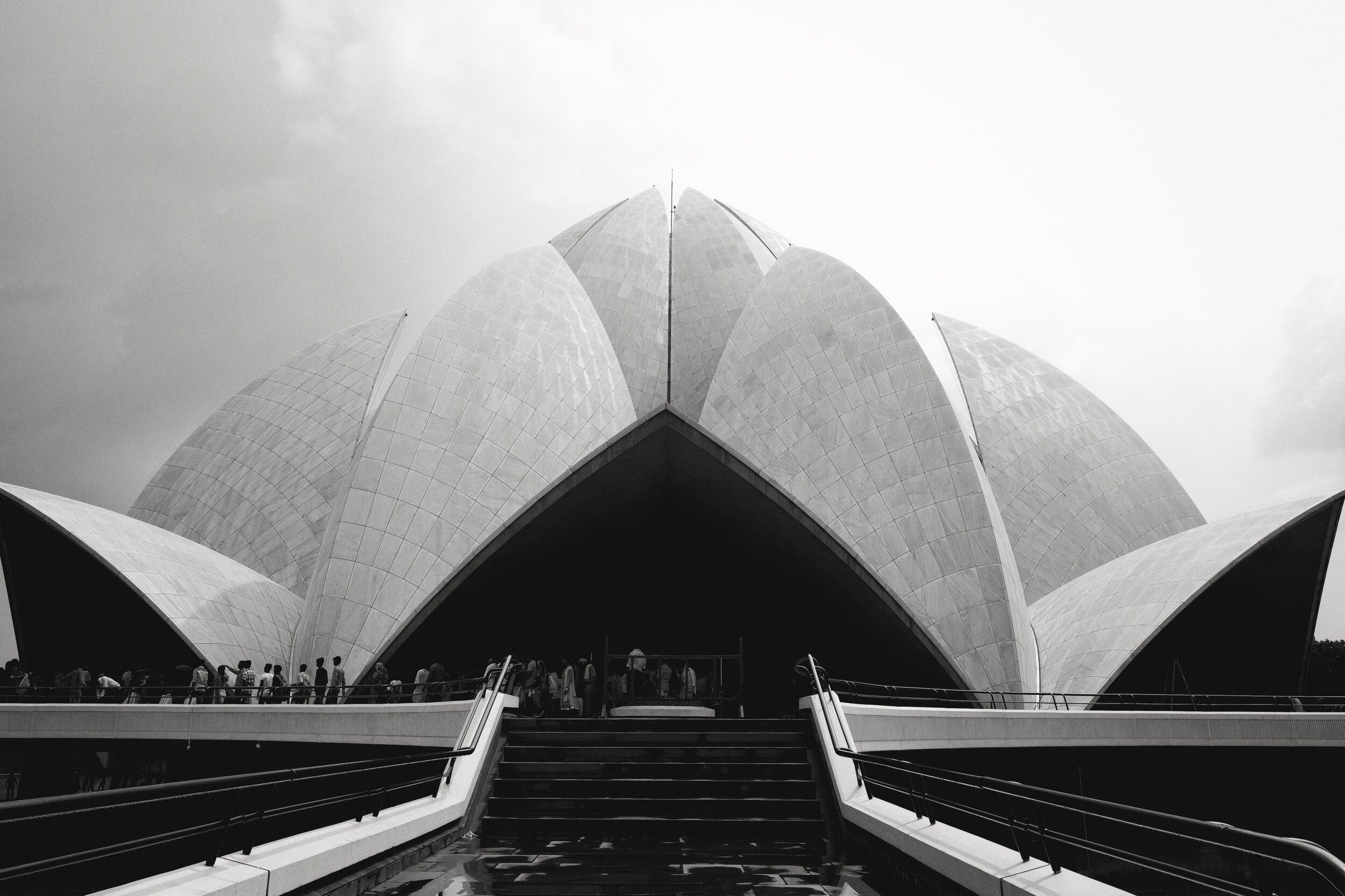 Lotus Temple, Josh Taylor's viewpoint, Unique perspective, Personal experience, 2500x1670 HD Desktop