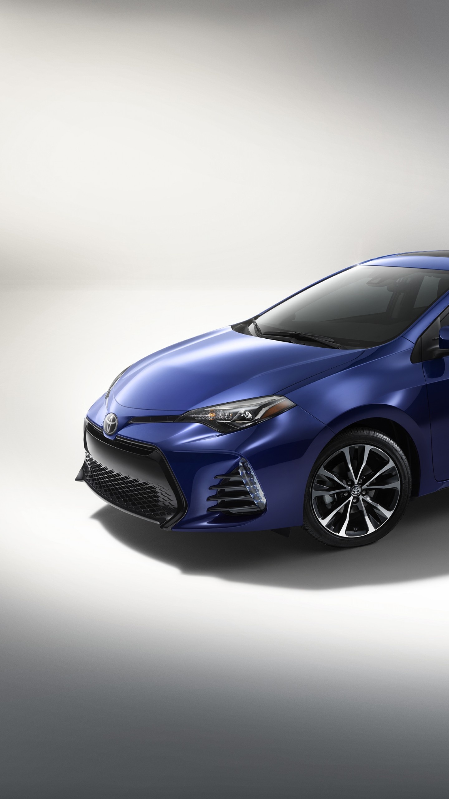 Toyota Corolla, NYIAS 2016 showcase, Sedan elegance, Stylish and sleek, 1440x2560 HD Phone