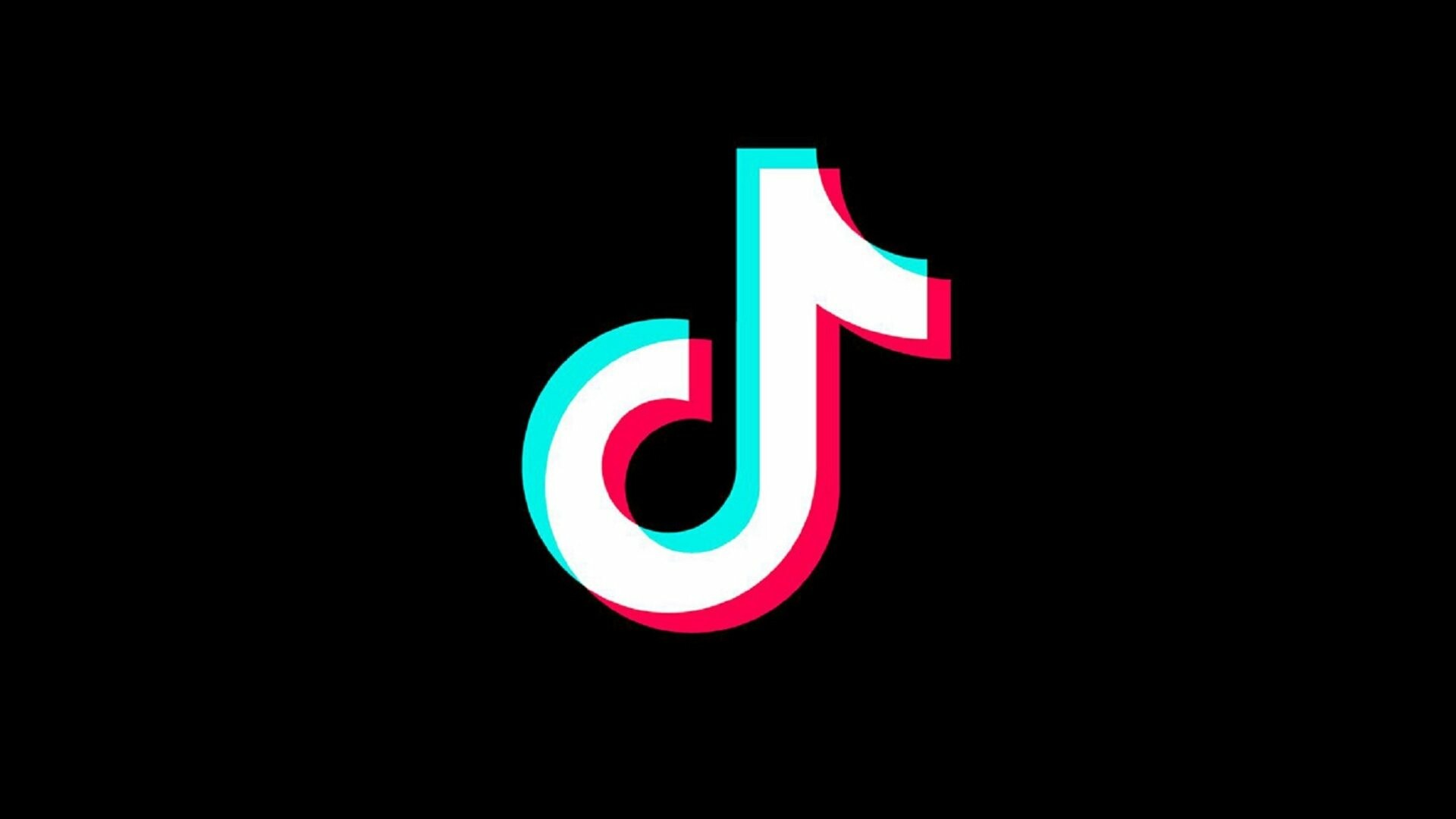 Logo, TikTok Wallpaper, 1920x1080 Full HD Desktop