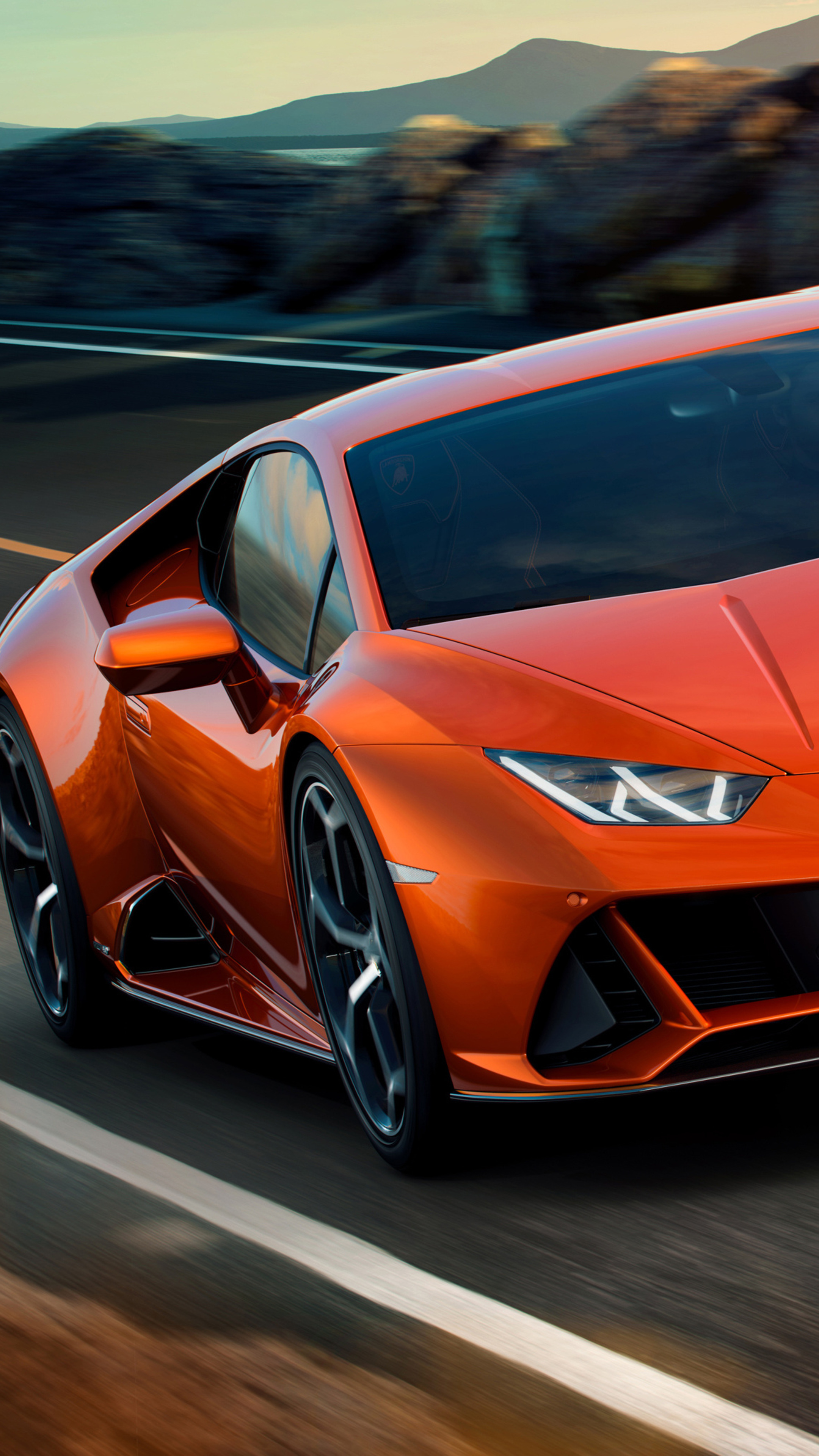 Huracan Evo 2019, 4K Sony Xperia XZ wallpaper, High definition visuals, Crystal clear display, 2160x3840 4K Phone