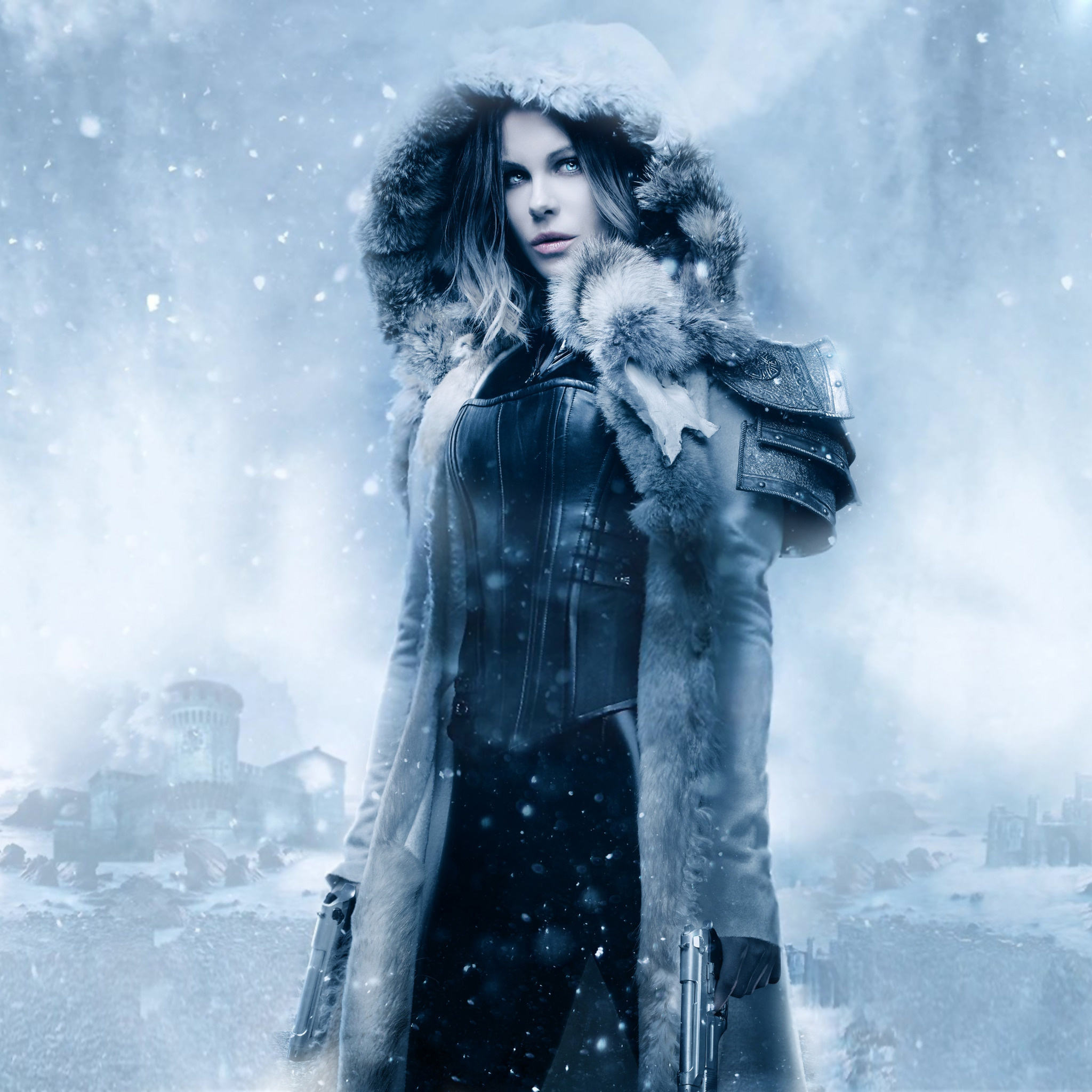 Kate Beckinsale, Underworld, Blood wars, Films, 2050x2050 HD Phone