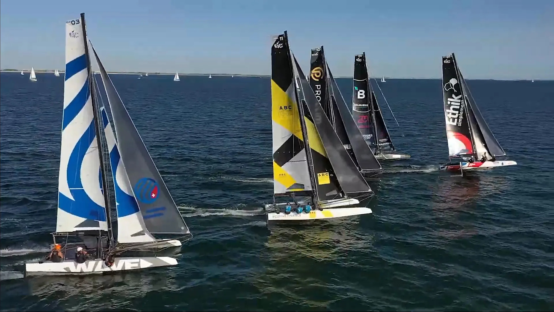 ETF 26 National La Rochelle 2020, Yacht Racing Wallpaper, 1920x1080 Full HD Desktop