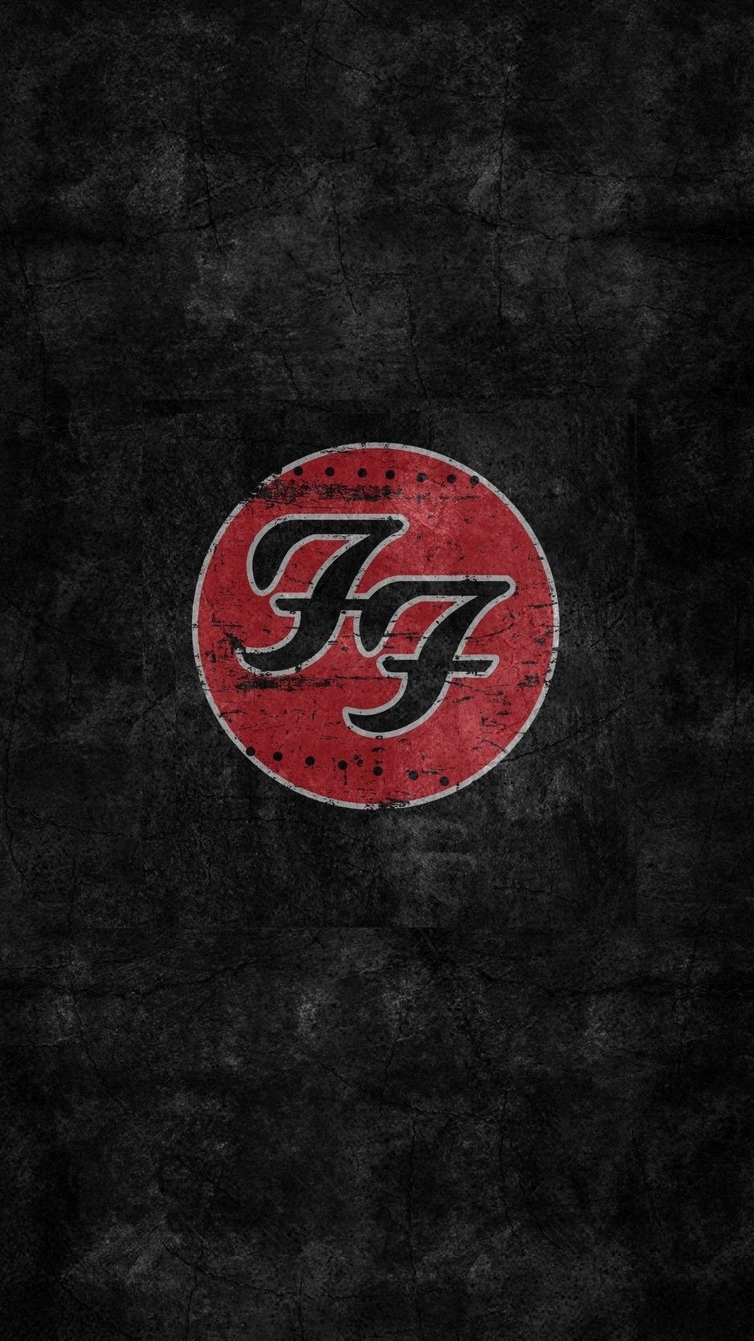 Foo Fighters, Logo wallpaper, iPhone background, Artistic design, 1080x1920 Full HD Phone