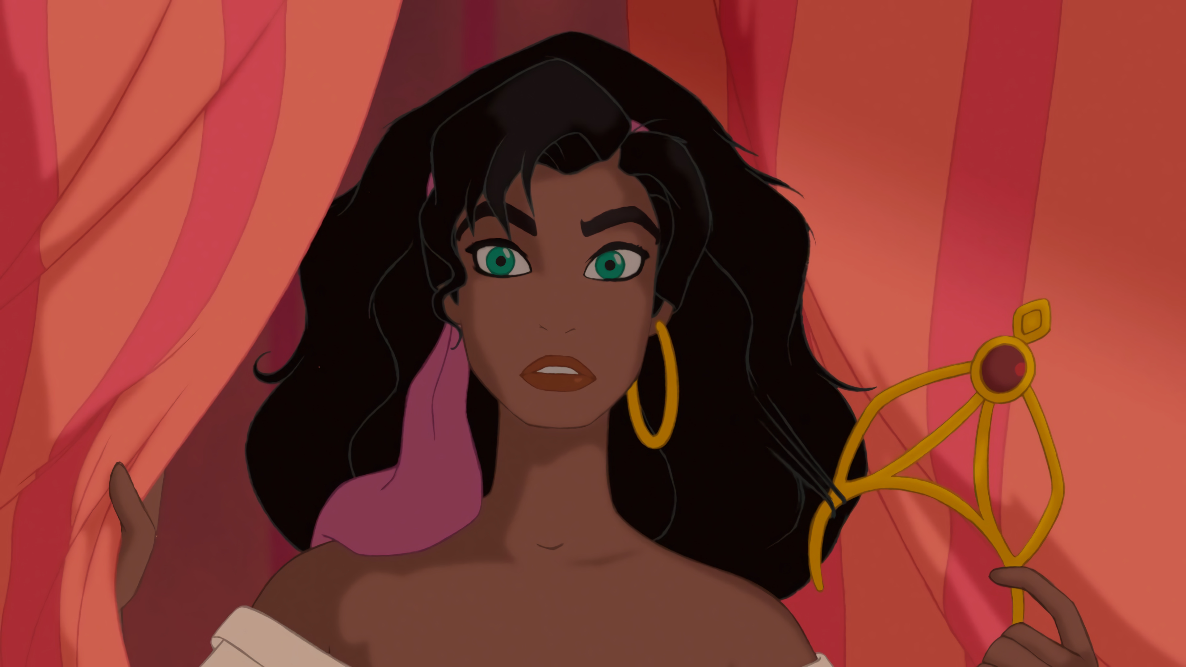 Esmeralda, The Hunchback of Notre Dame, 4K, Disney, 3840x2160 4K Desktop