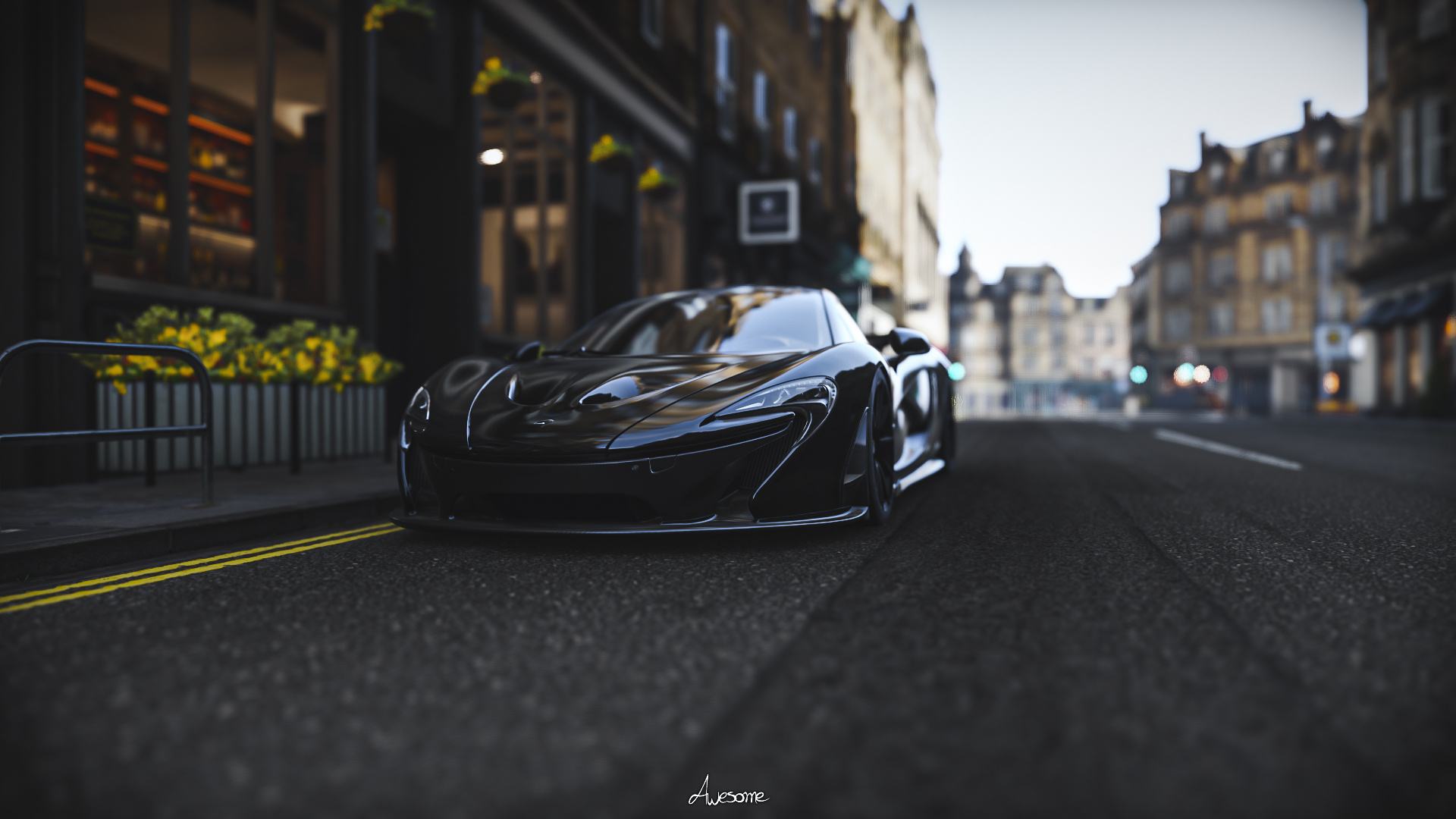 Forza Horizon 4, Mclaren P1 Wallpaper, 1920x1080 Full HD Desktop