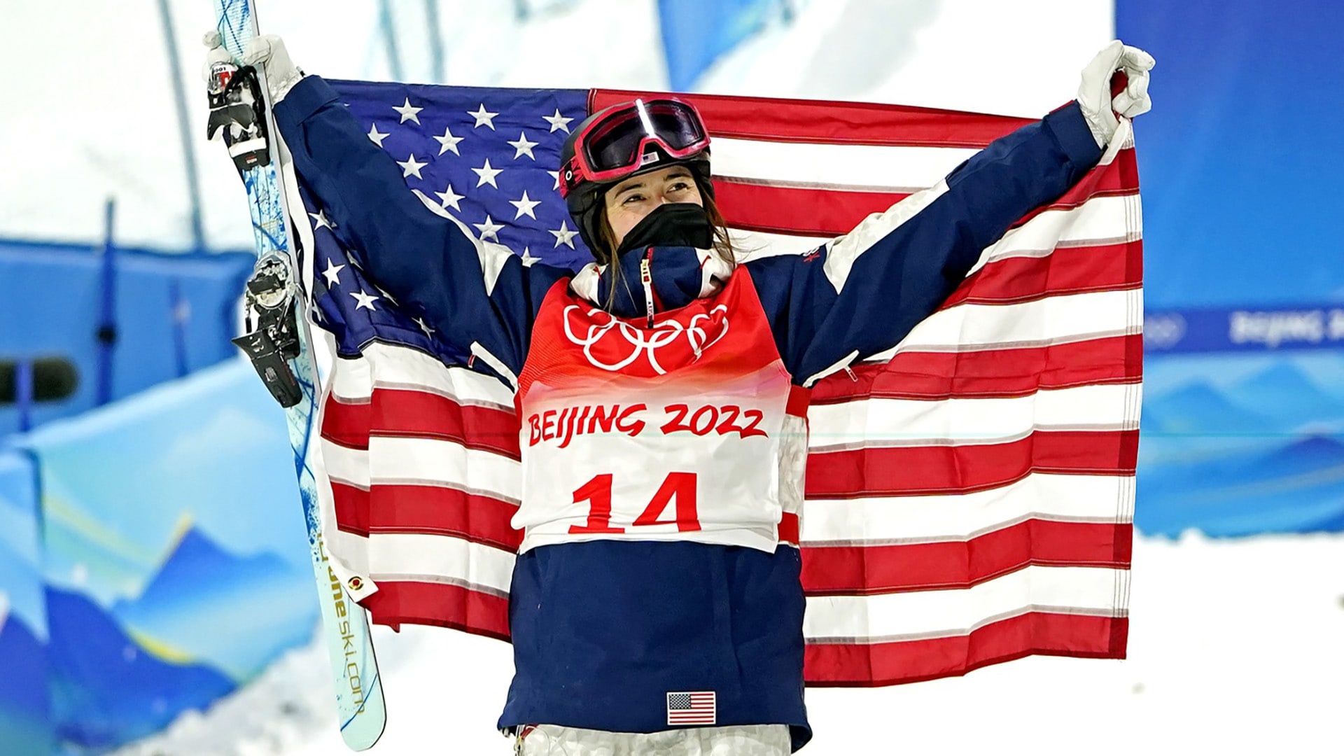 Jaelin Kauf, Moguls silver, Australia's Anthony, American athlete, 1920x1080 Full HD Desktop