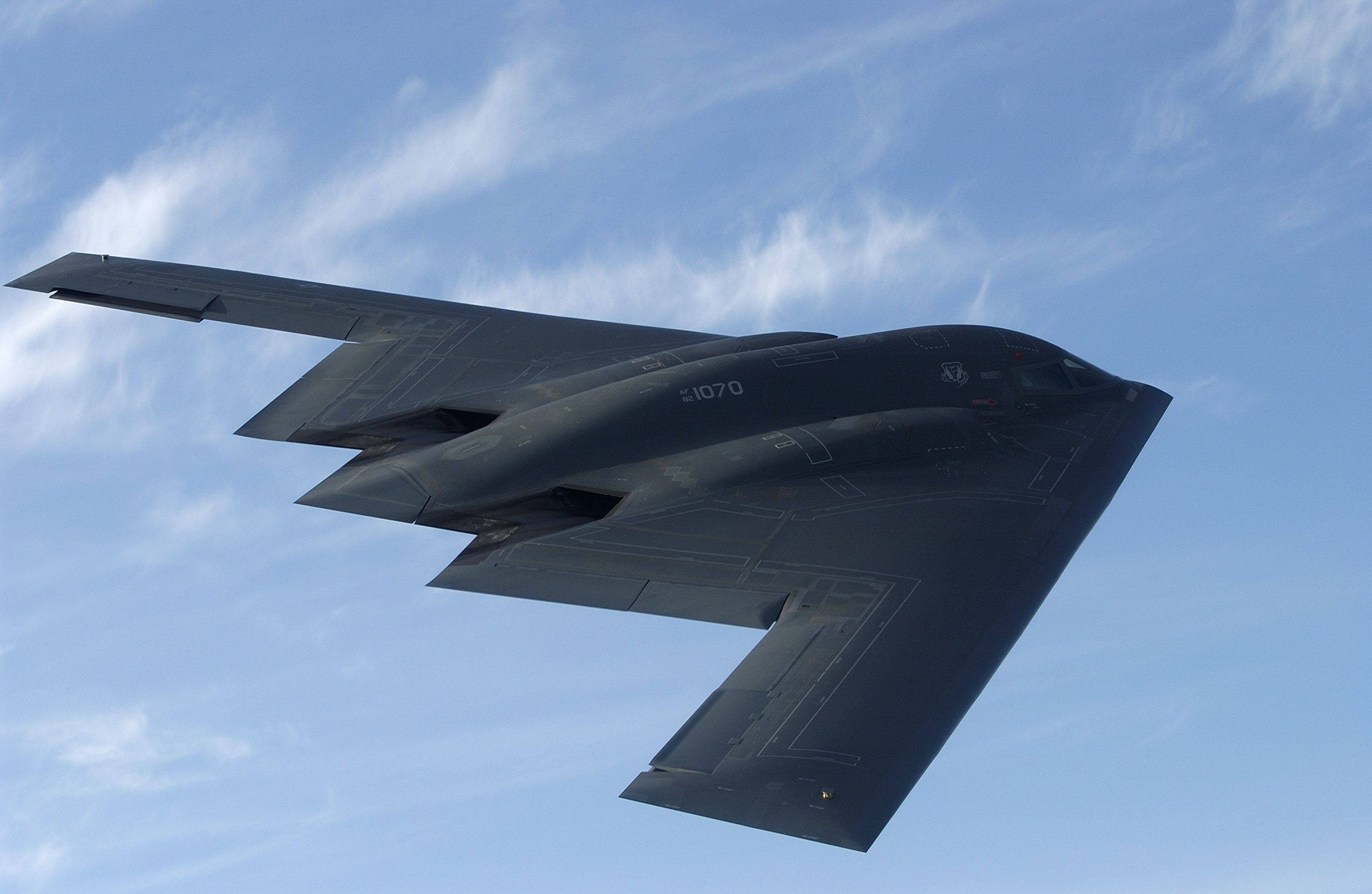 Northrop Grumman, B-2, Badass plane, 3000x1960 HD Desktop