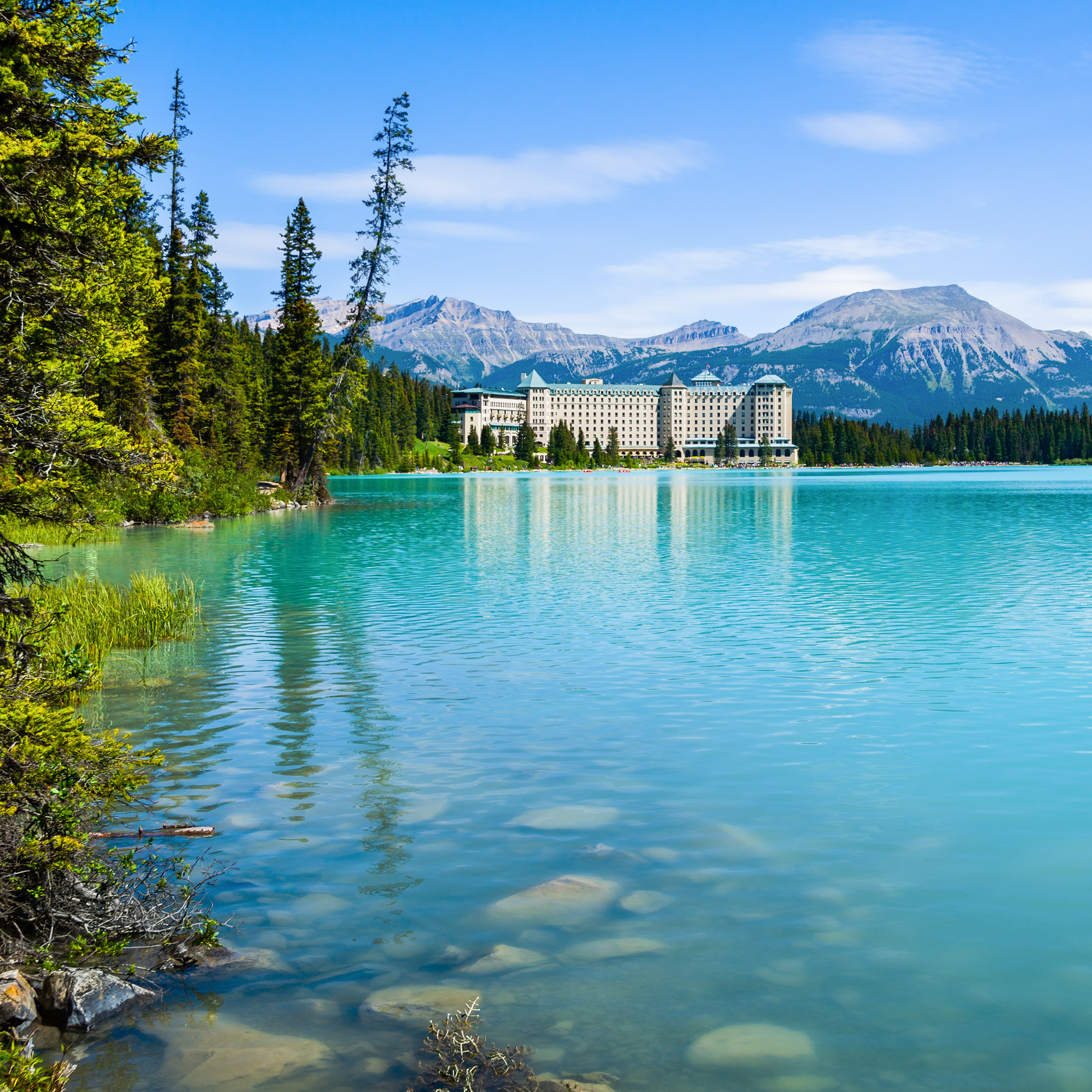 Lake Louise, Travels, Must-know tips, Visitor information, 2050x2050 HD Phone