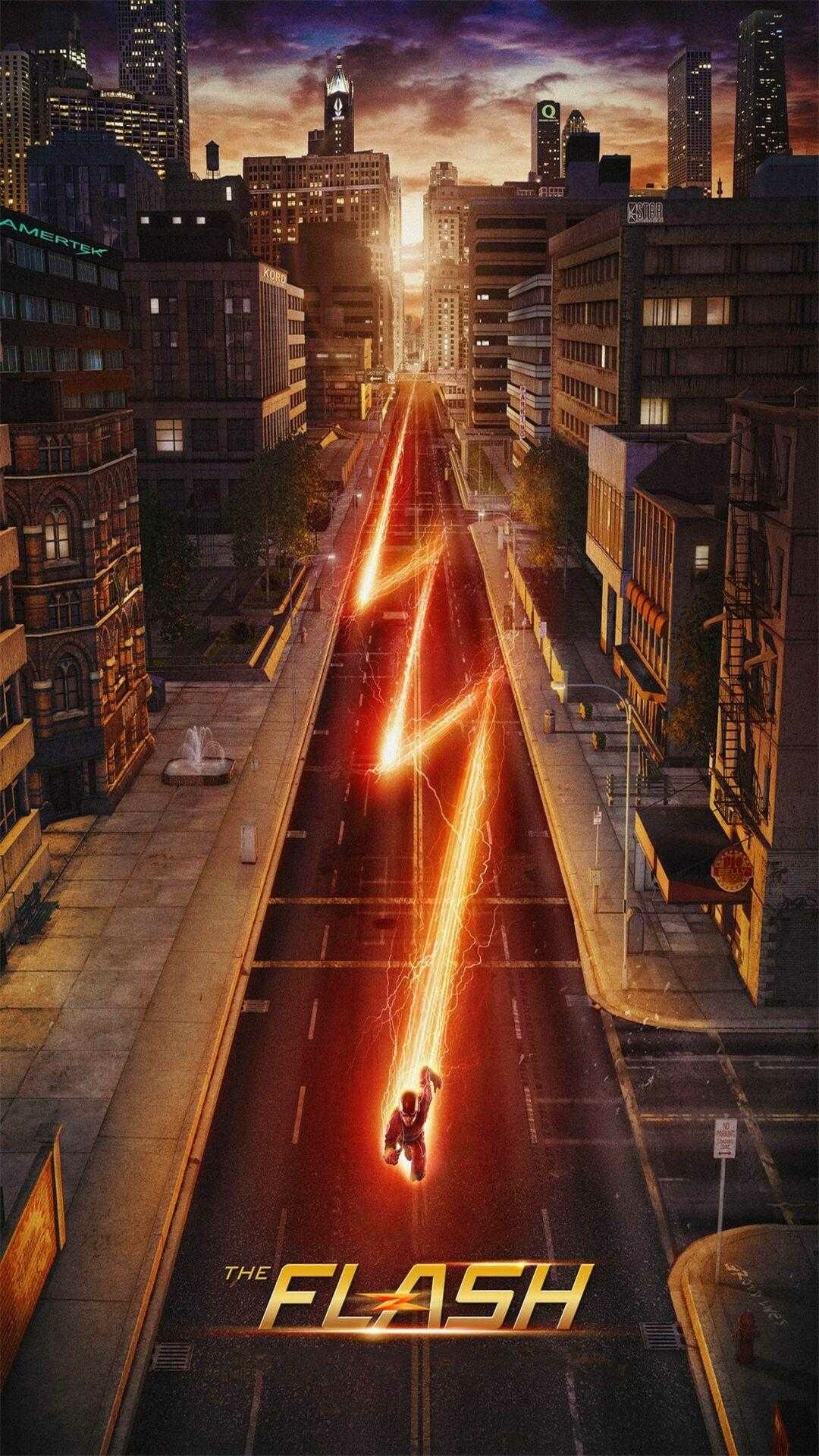 Flash movie, DC Comics, Speedster superhero, Flashpoint storyline, 1080x1920 Full HD Phone