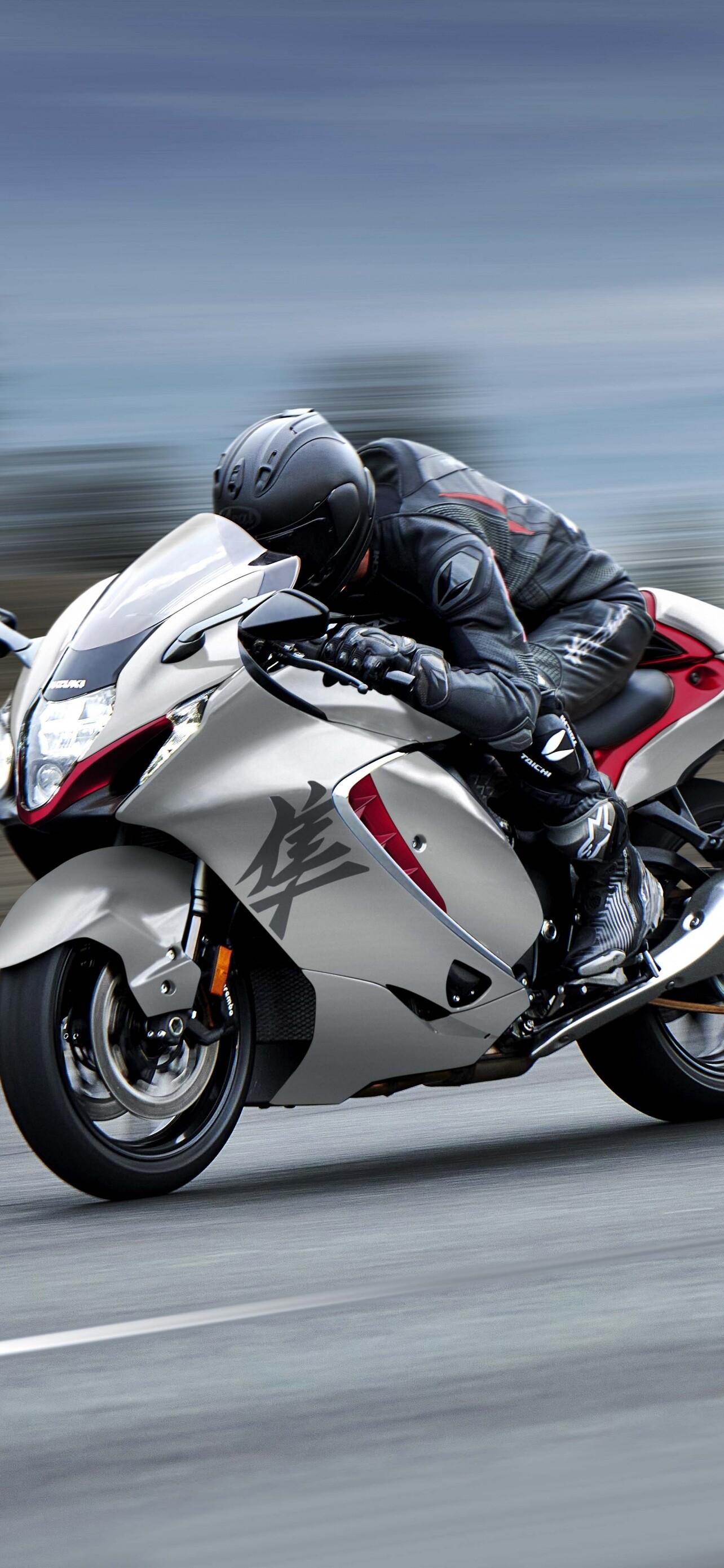 Suzuki Hayabusa, Exhilarating power, 2022 unveiling, Stunning 4k wallpapers, 1290x2780 HD Phone