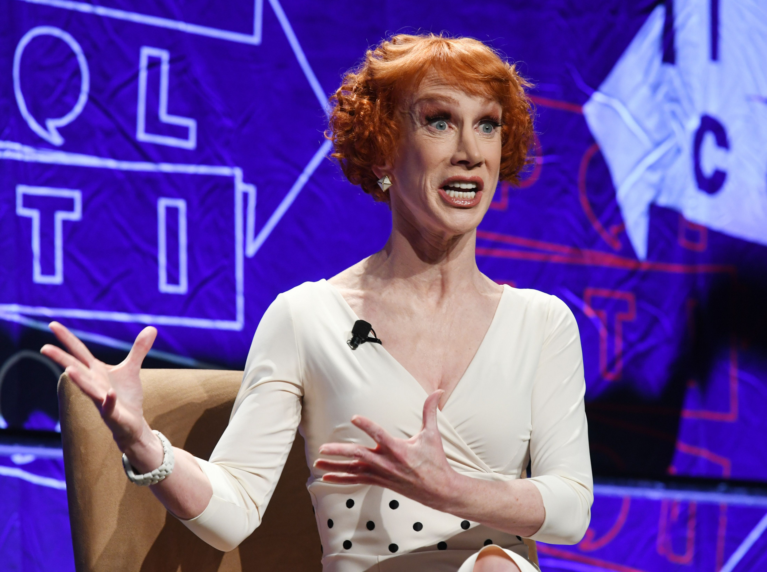 Kathy Griffin, TV celebrity, Controversial statement, Praying for Trump, 2500x1870 HD Desktop