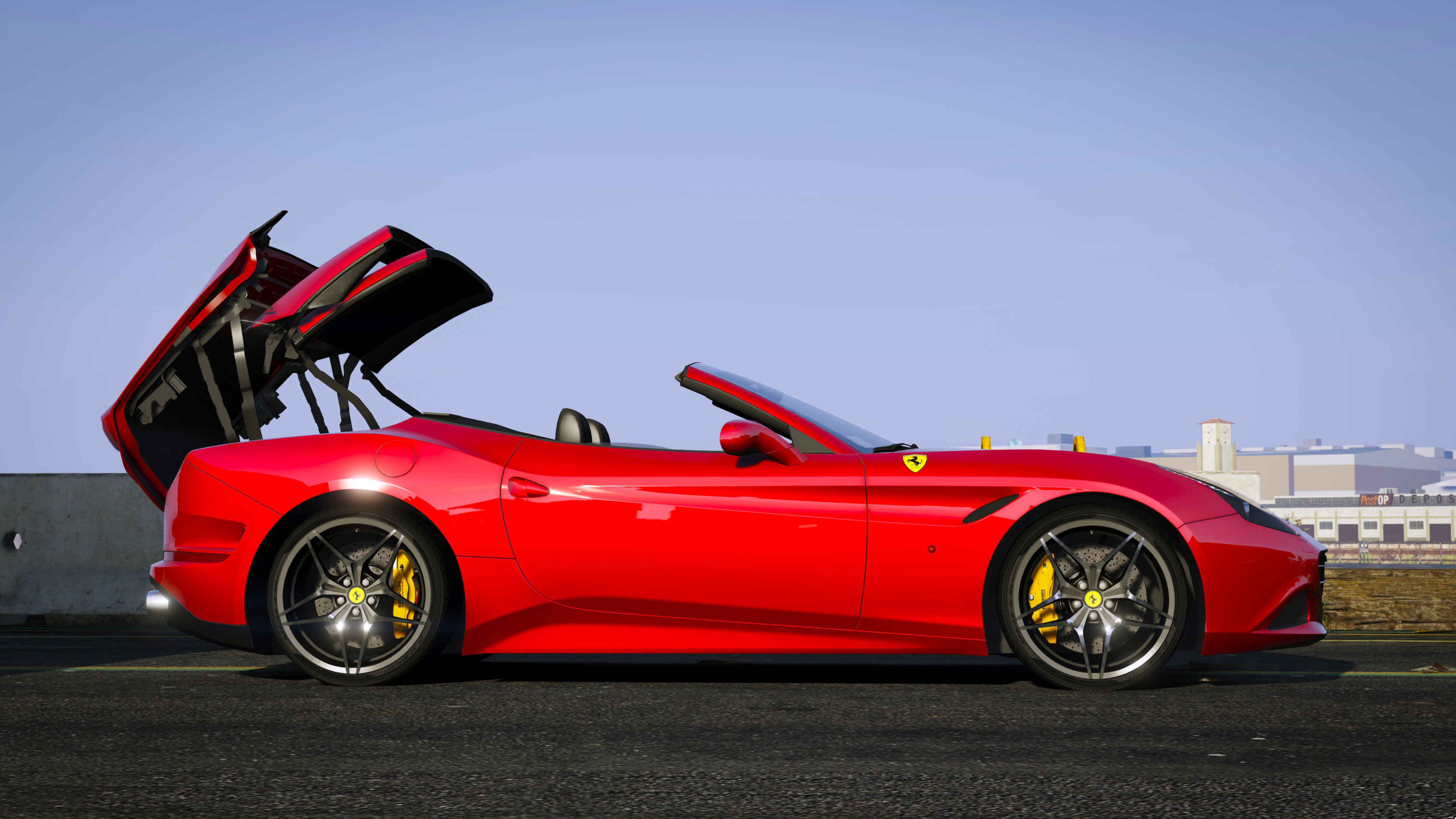 Folding Top, Ferrari California T Wallpaper, 3840x2160 4K Desktop