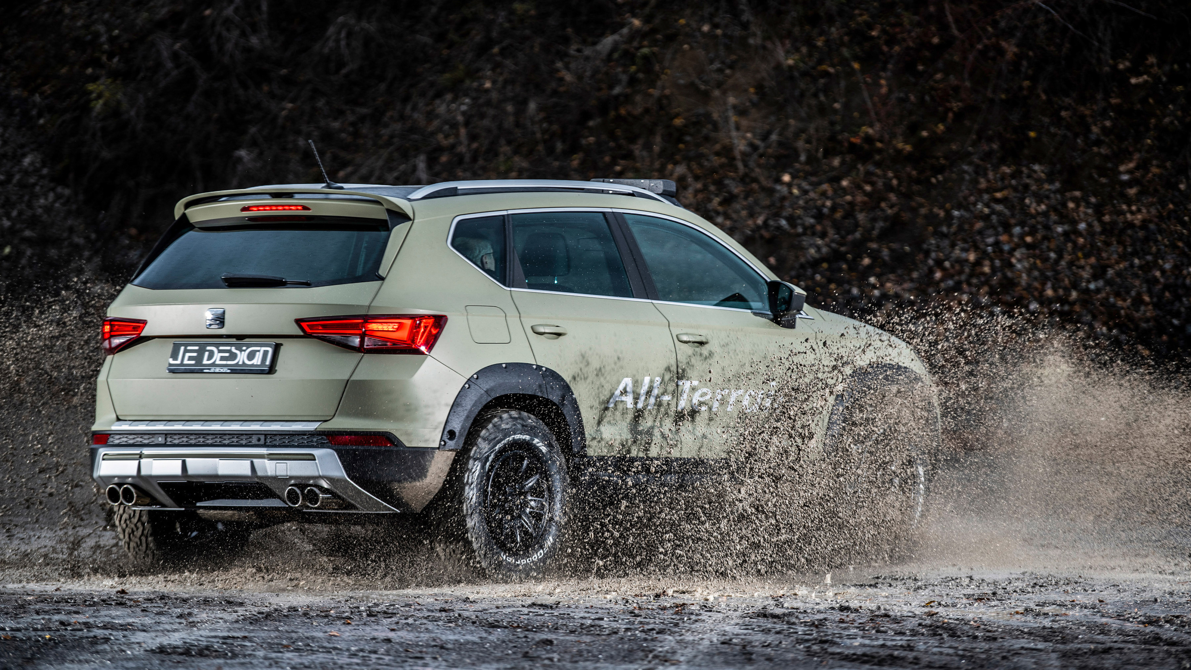 Seat Ateca, SUV dominance, Robust design, Off-road capabilities, 3840x2160 4K Desktop