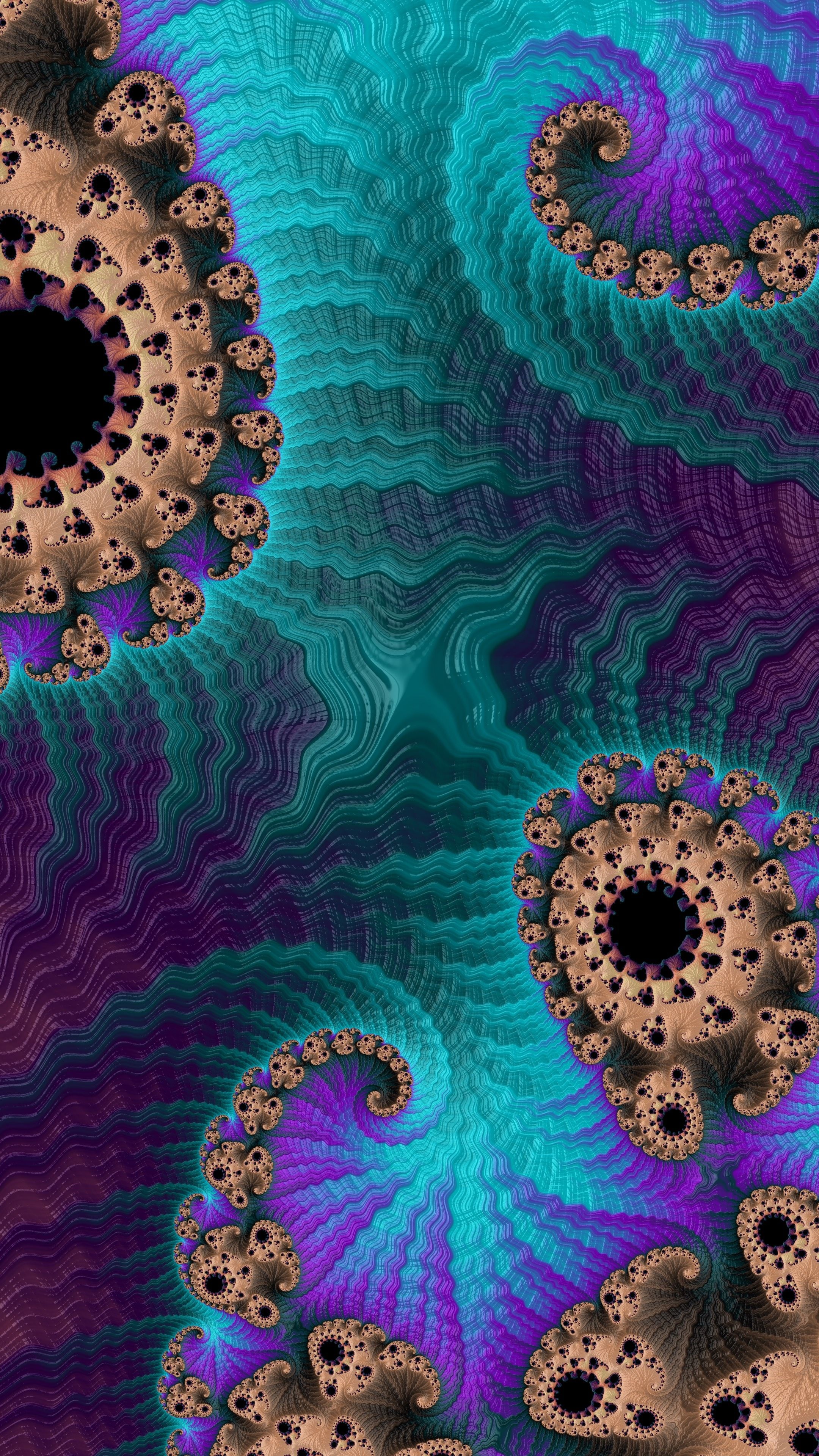 Summer vibes, Fractals Wallpaper, 2160x3840 4K Phone