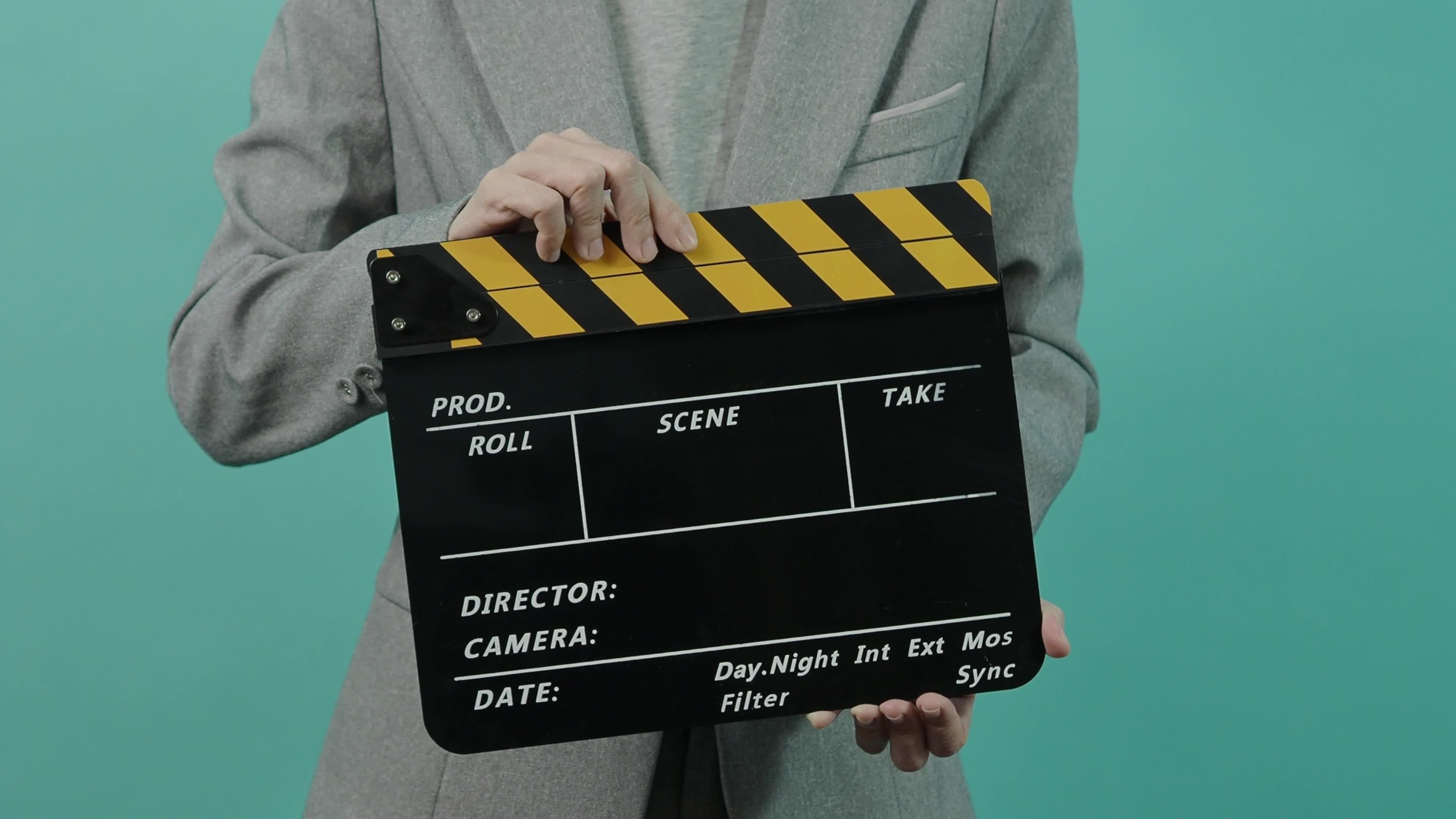 Movie slate close, Business woman, Stock video footage, Free download, 3840x2160 4K Desktop