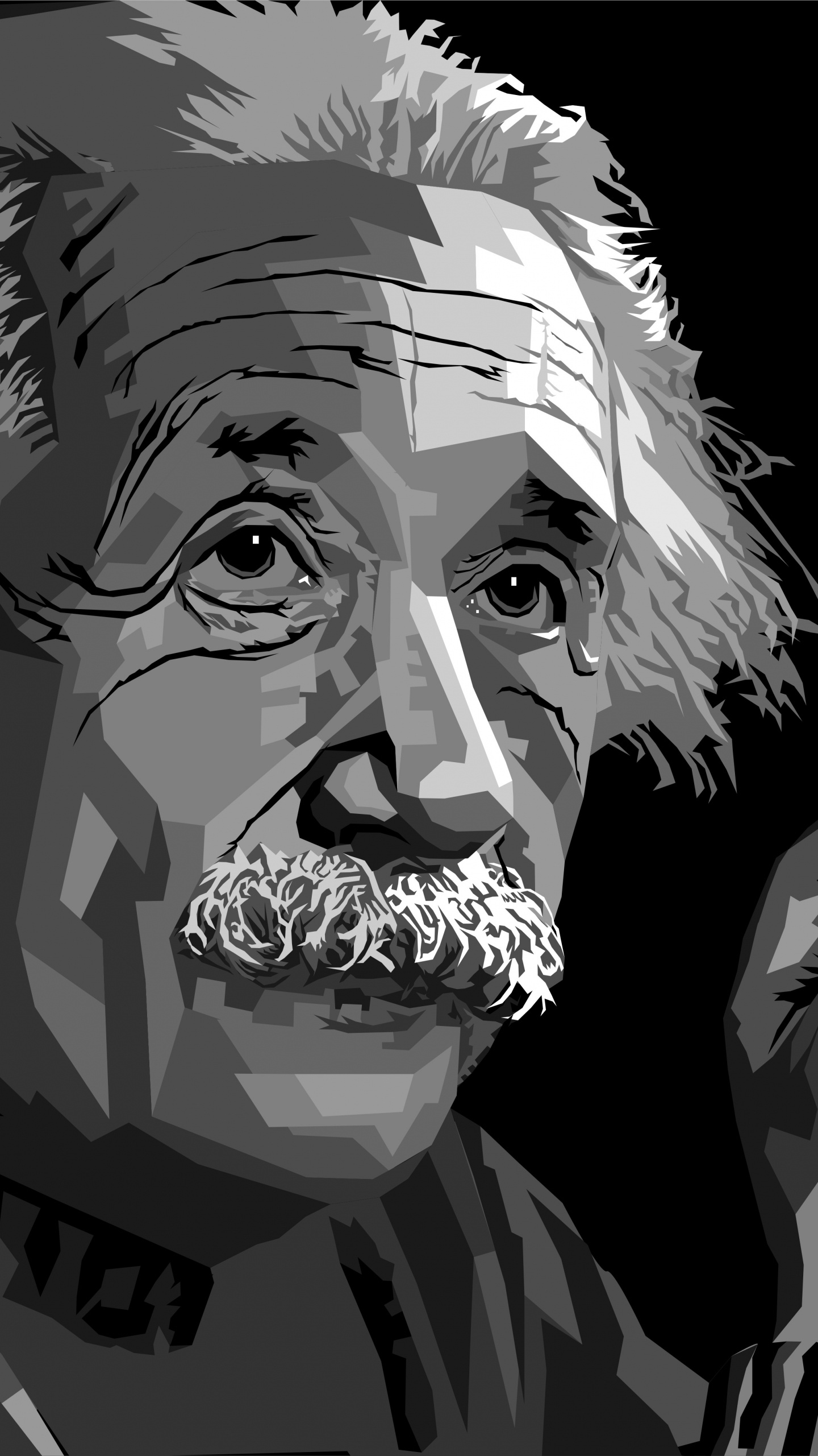 Albert Einstein, Mobile wallpapers, Backgrounds, Genius, 1440x2560 HD Phone