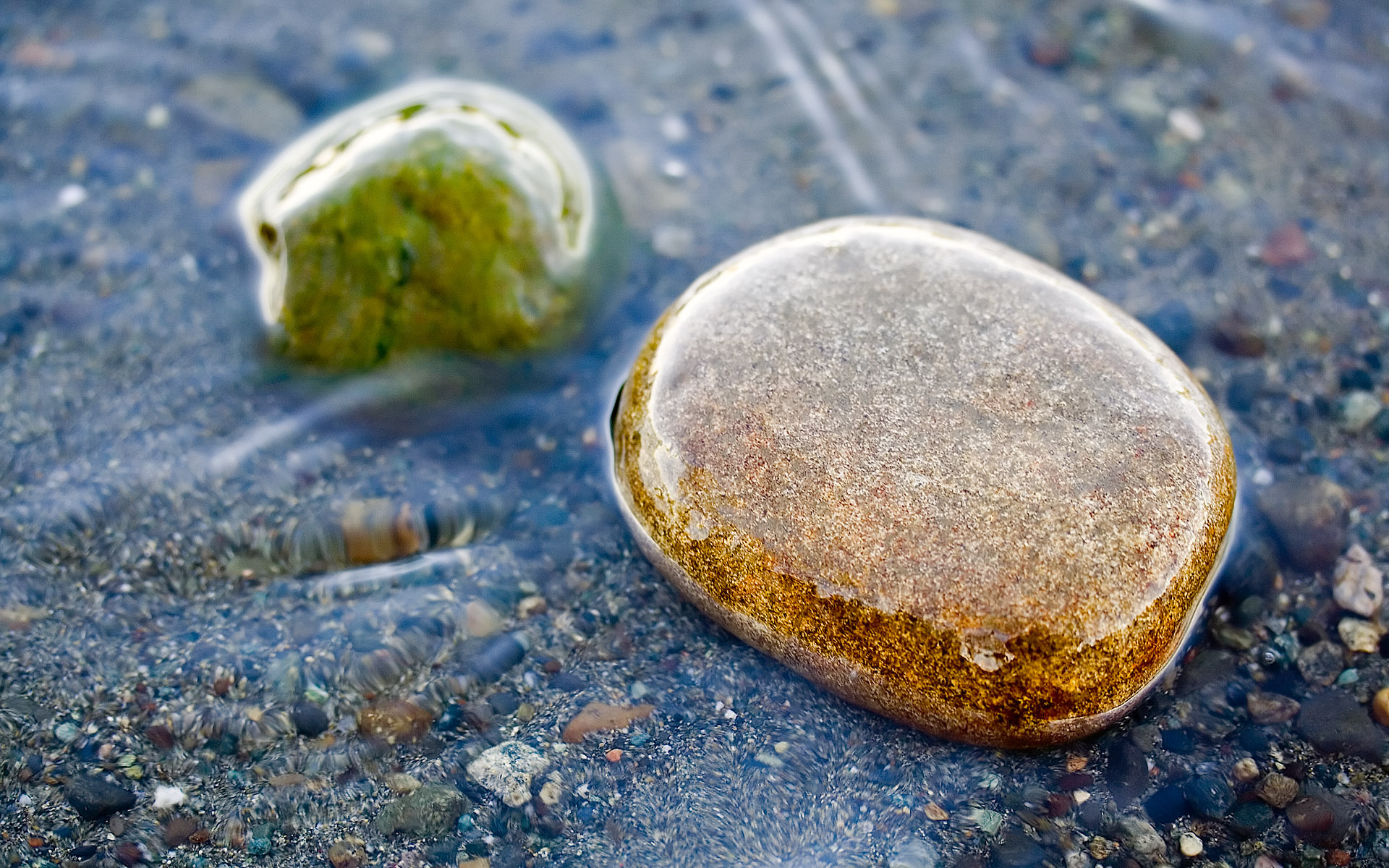 Water, Stones Wallpaper, 1920x1200 HD Desktop