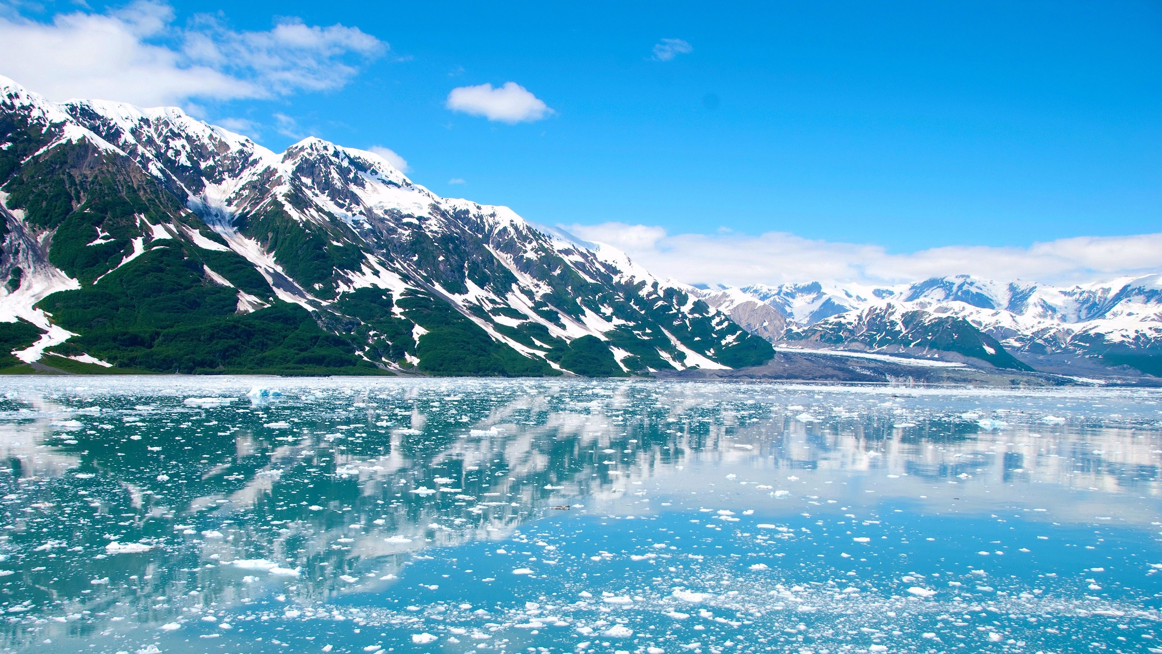 Alaska travels, Dual screen wallpapers, Vivid visuals, Wide angle view, 3840x2160 4K Desktop