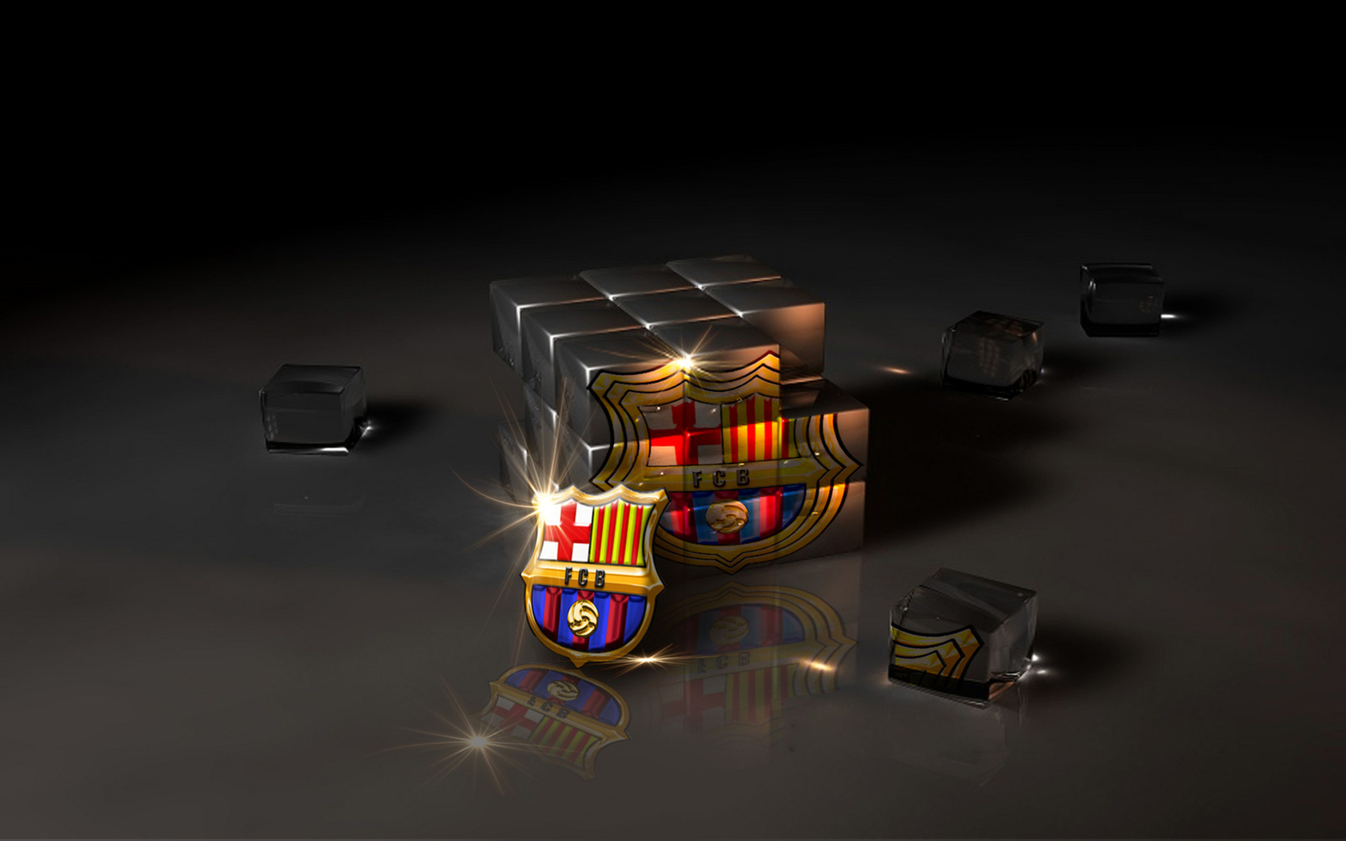 Barcelona logo wallpaper, Sports design, 1920x1200 HD Desktop