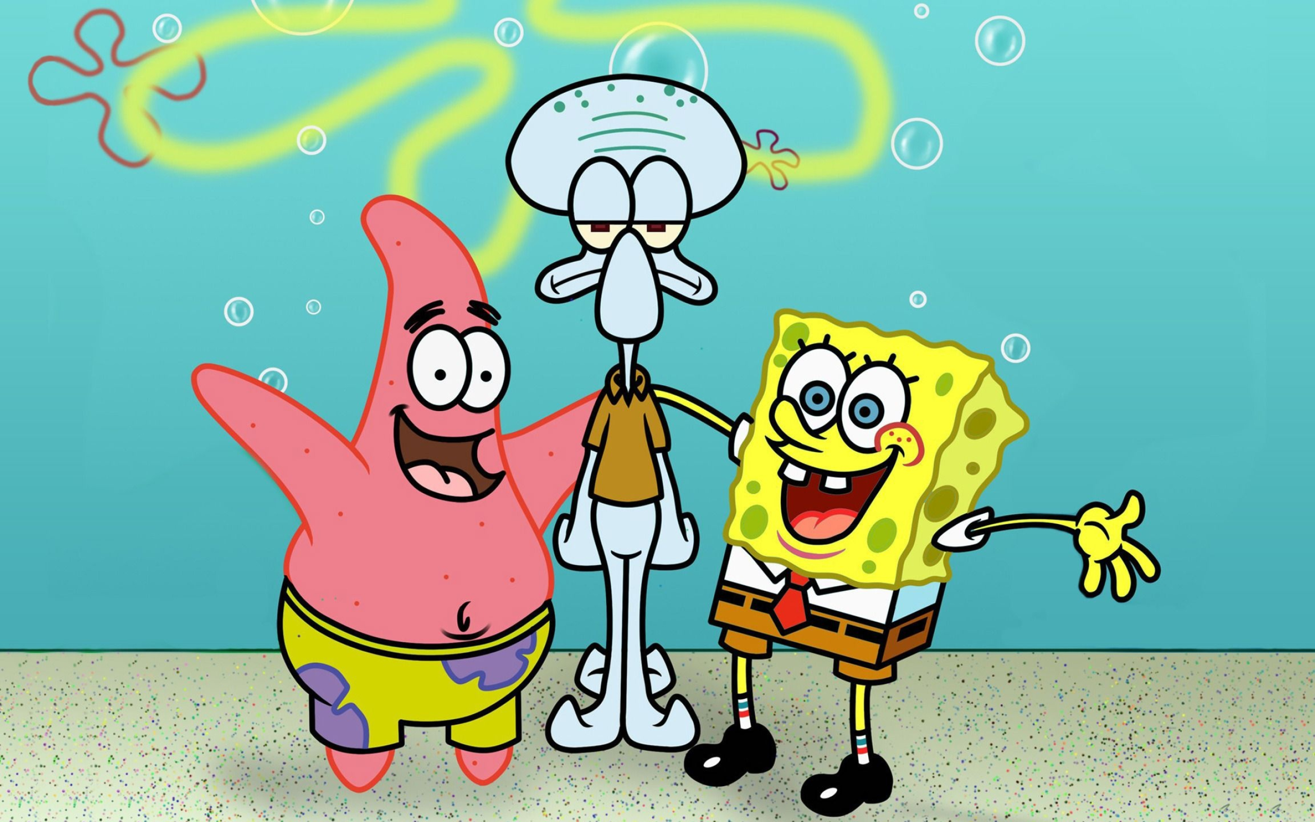 SpongeBob Squidward photos, SpongeBob friends, 2560x1600 HD Desktop