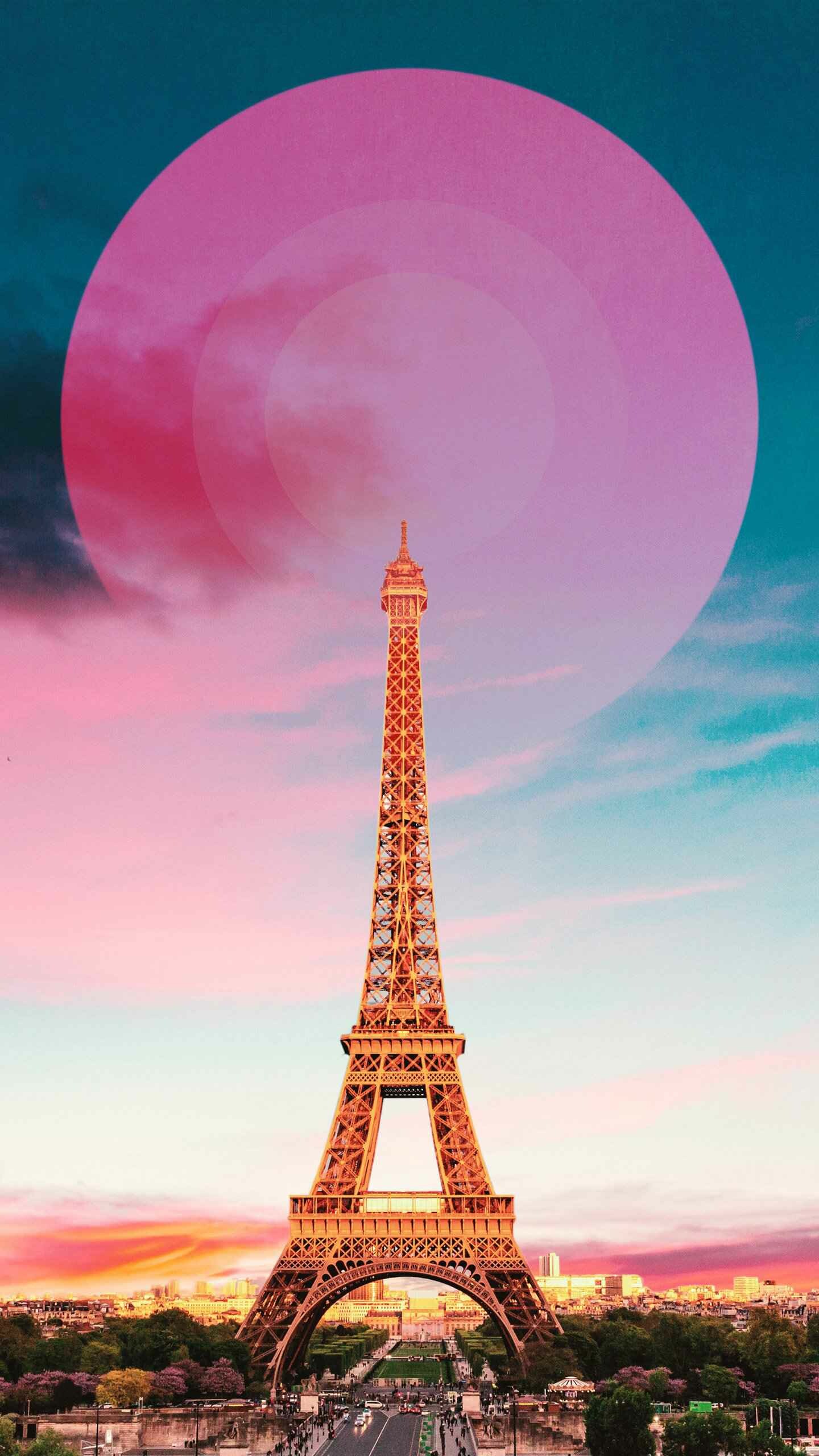 Paris Eiffel Tower iPhone, 11 wallpaper, 1440x2560 HD Phone