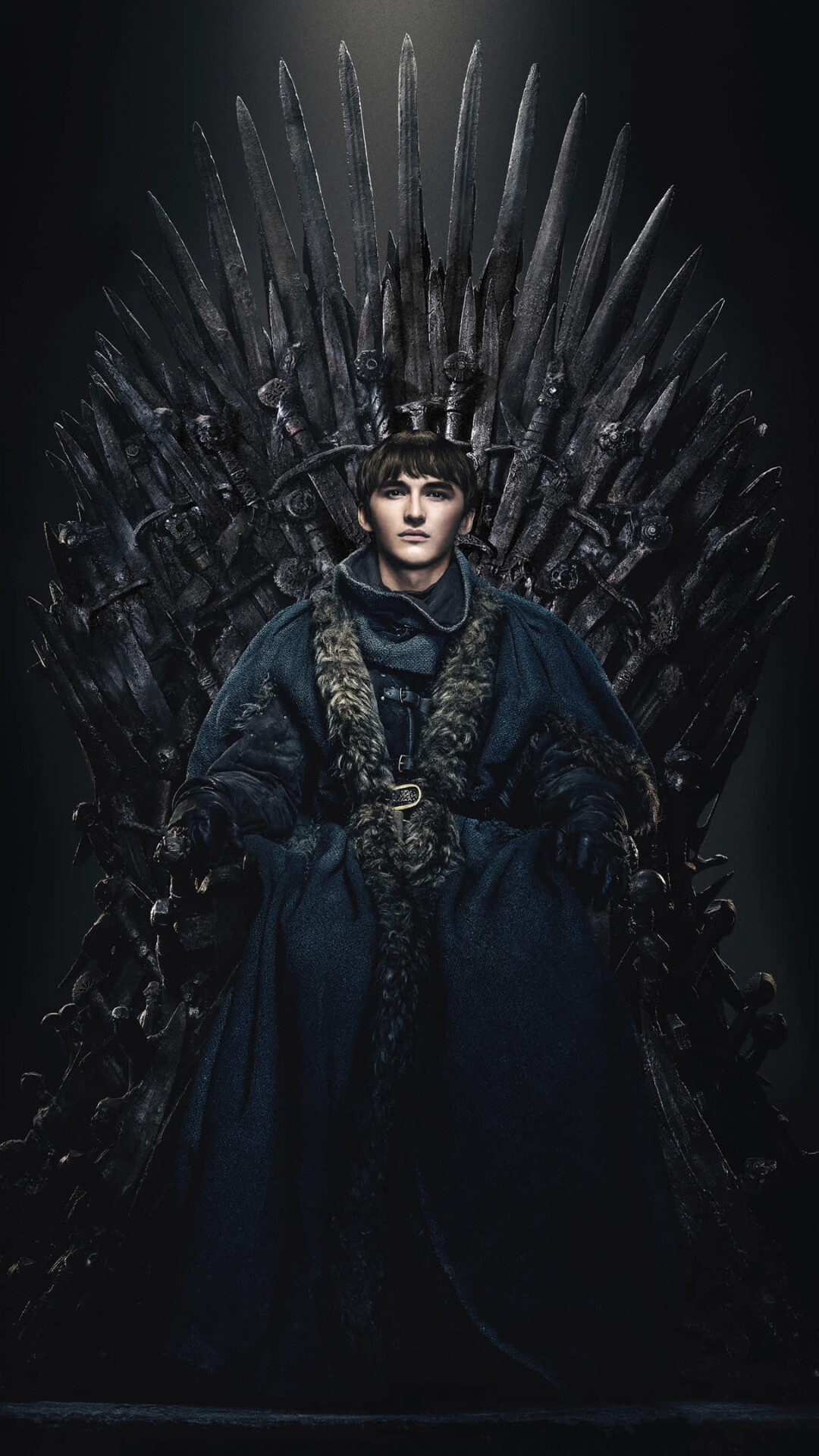 Game of Thrones, Iron Throne, Bran Stark, UHD 4K wallpaper, 1080x1920 Full HD Phone