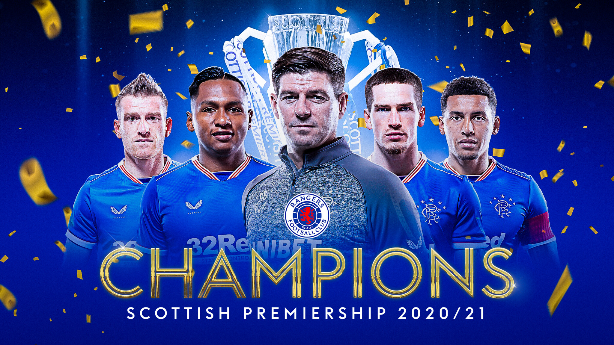 Scottish Premiership 2020-21, Rangers F.C. Wallpaper, 2050x1160 HD Desktop