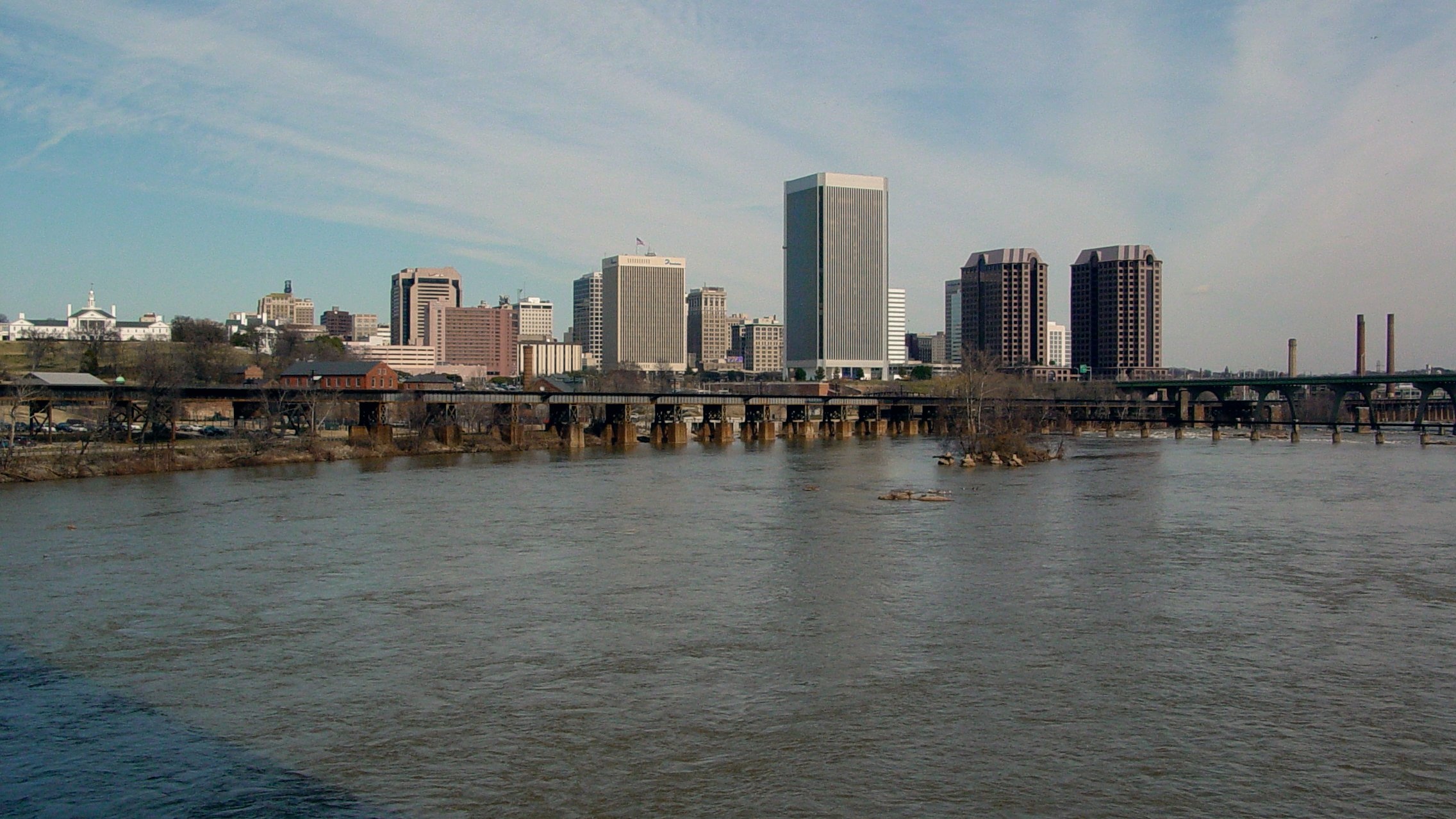 Urban comparison, Richmond Virginia, Schumin web, 2280x1280 HD Desktop