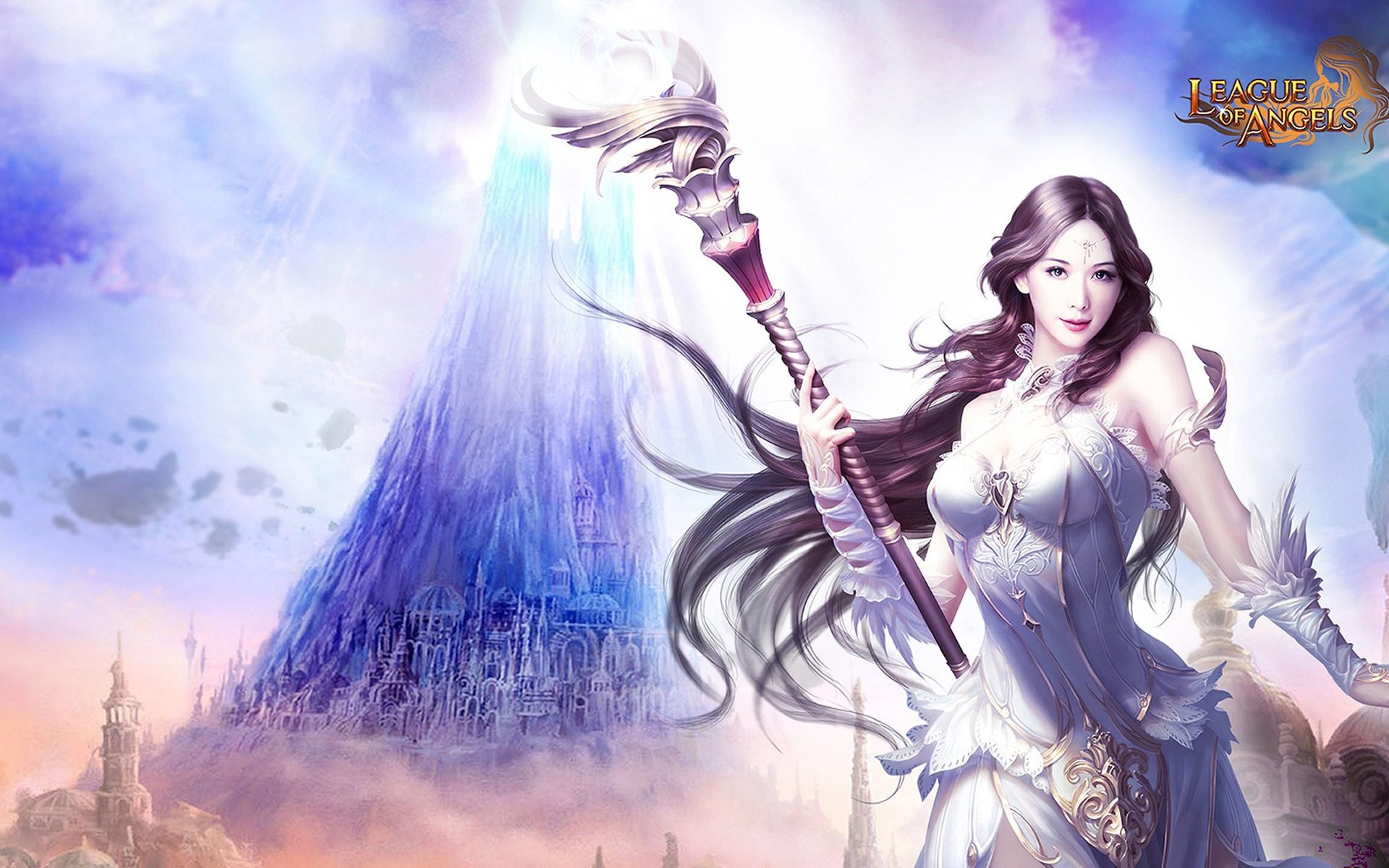 Angelina, League of Angels Wallpaper, 1920x1200 HD Desktop