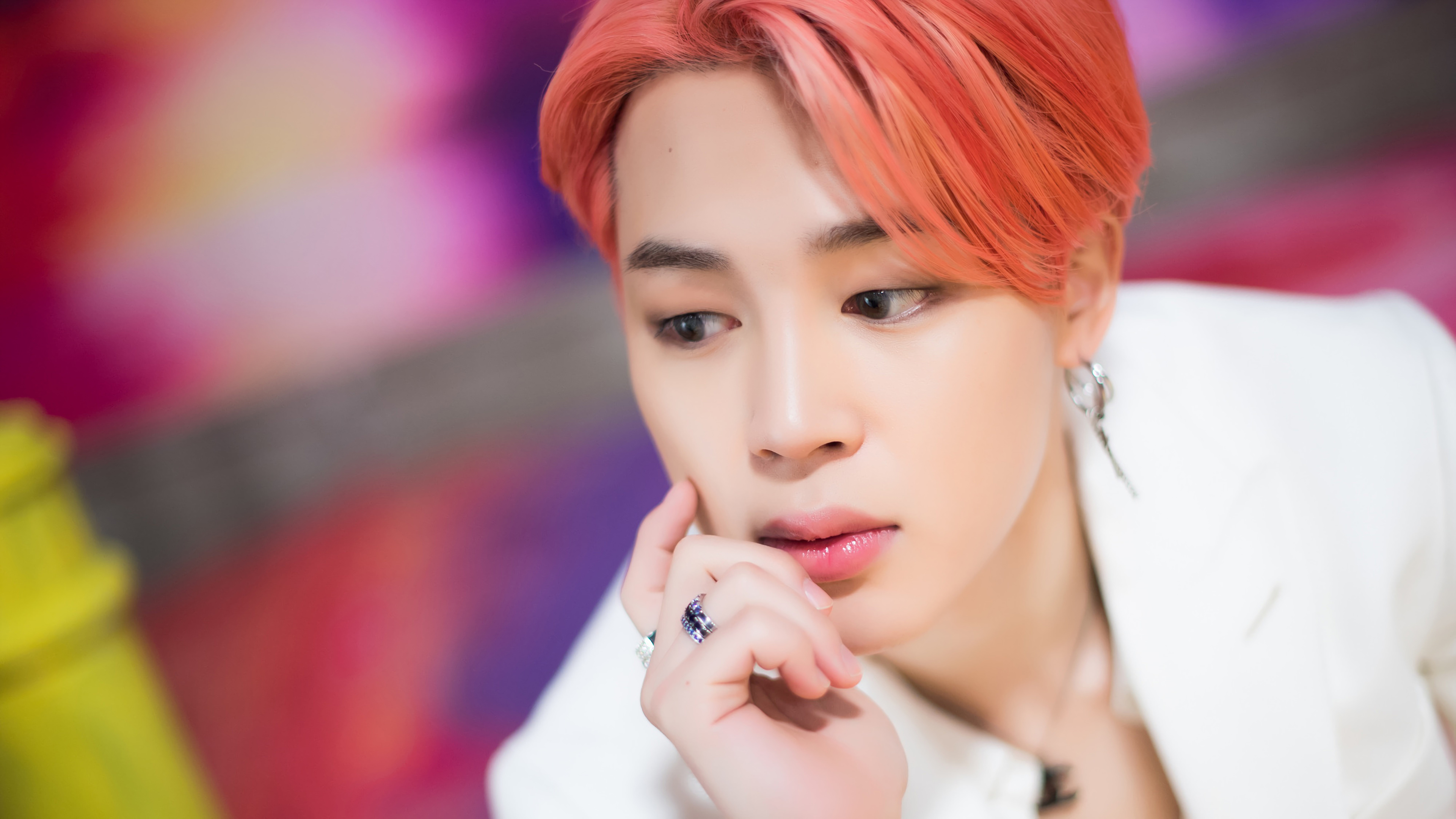 Jimin (BTS), Boy With Luv, 4K wallpaper, 3840x2160 4K Desktop