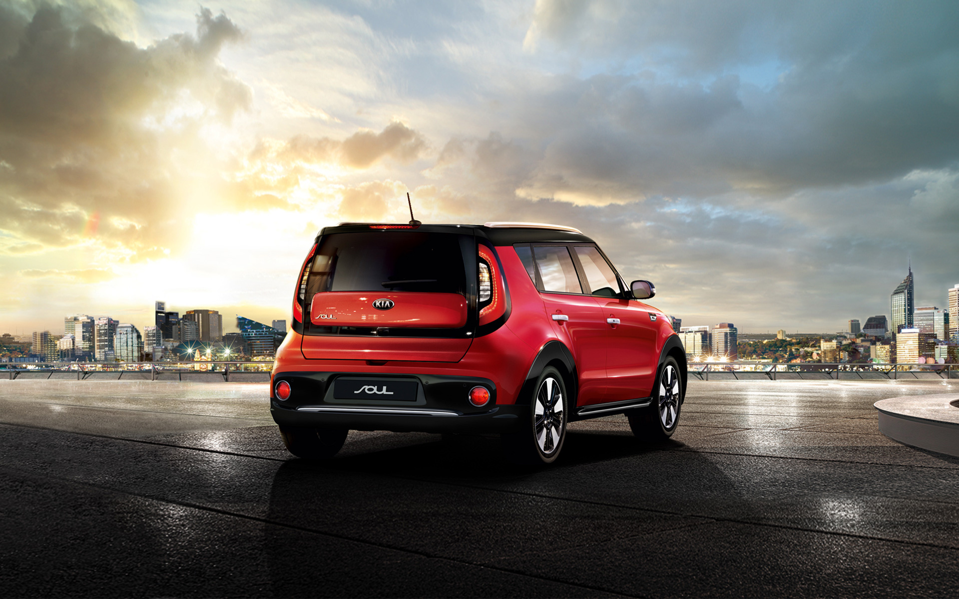 Kia Soul, Innovative features, European design, Soulful driving experience, 1920x1200 HD Desktop