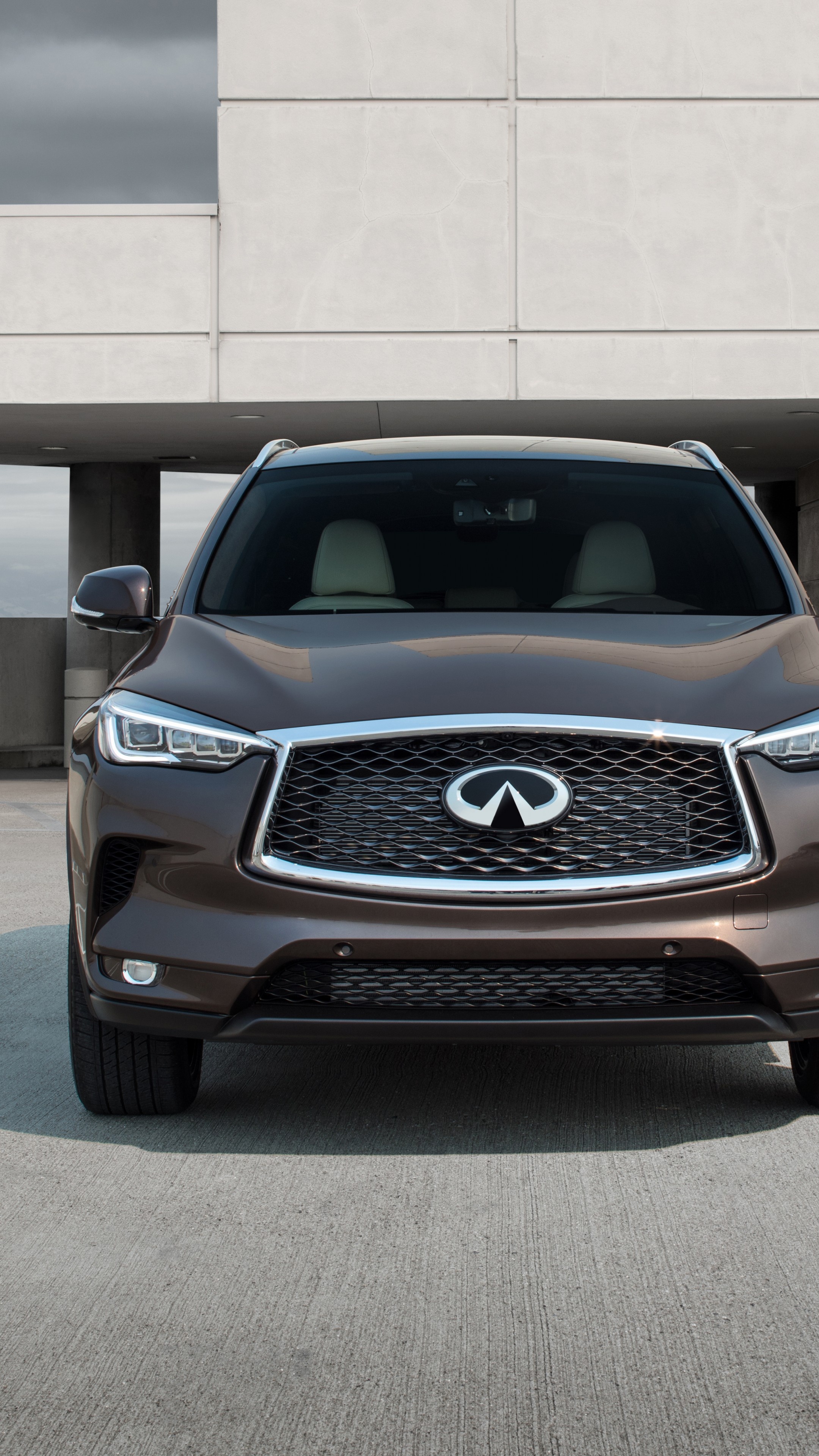 Infiniti QX50, 2018 car, 8K resolution, Cars and bikes, 2160x3840 4K Phone