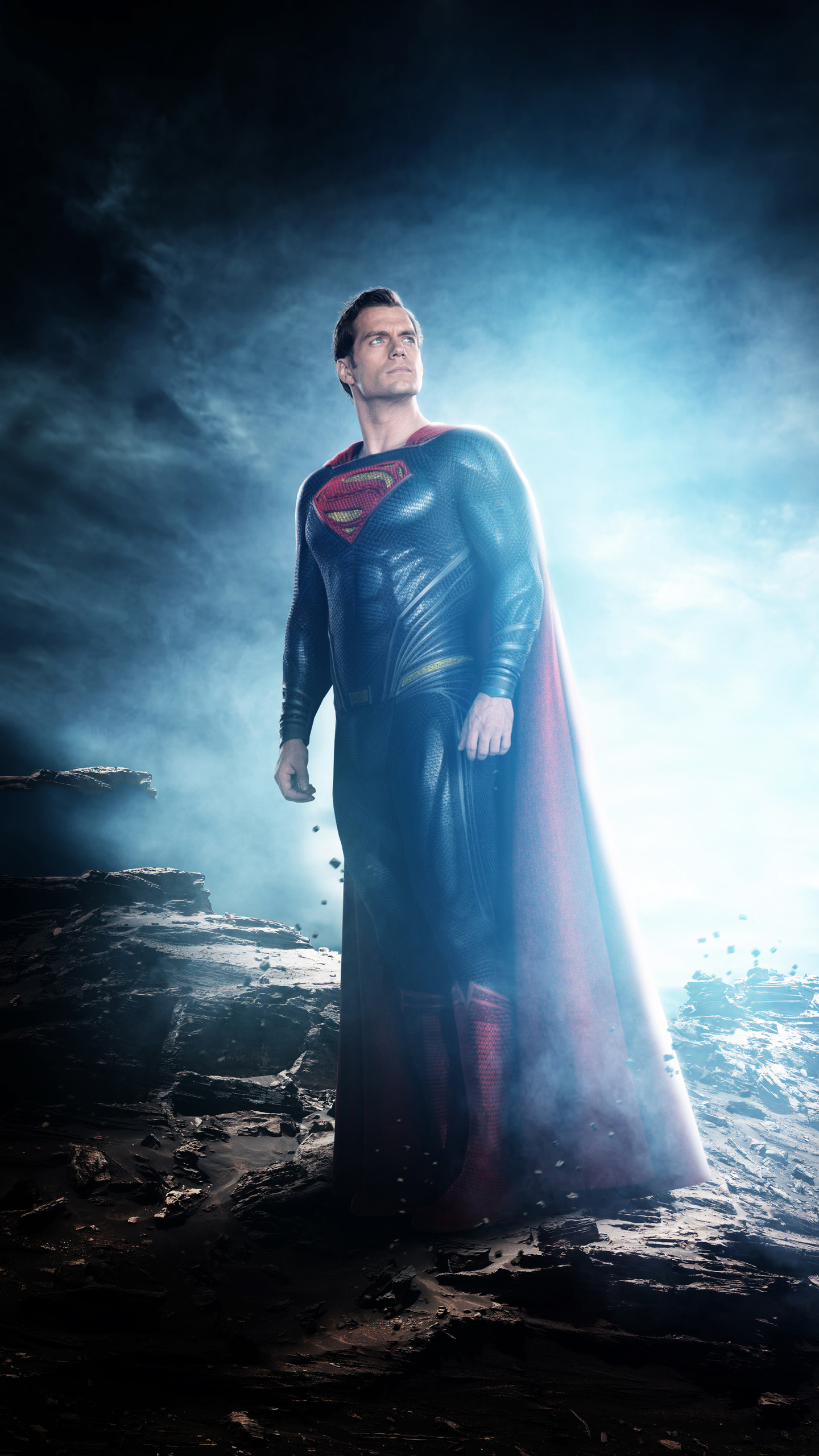 Man of Steel, Blockbuster movie, Superhero film, DC Comics, 1440x2560 HD Phone