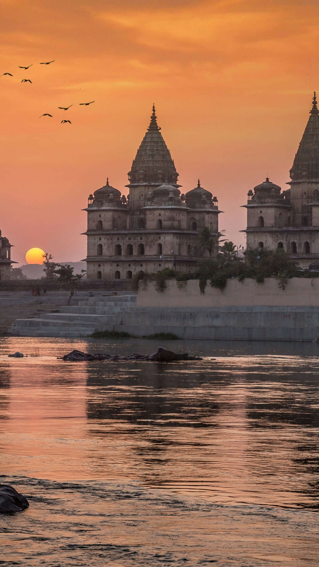 Orchha, India Wallpaper, 1080x1920 Full HD Phone