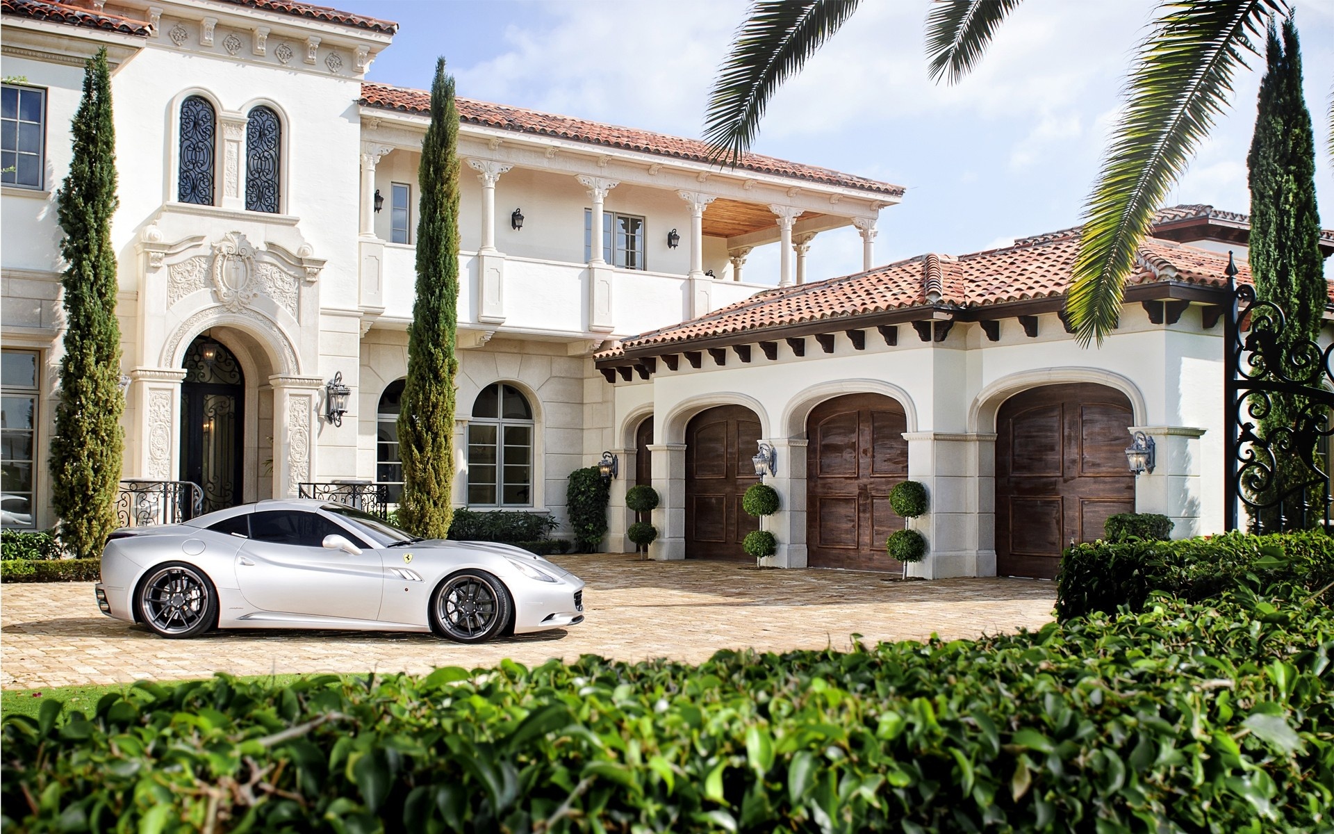 Mansion desktop wallpapers, Ferrari car, Haunted mansion, Desktop backgrounds, 1920x1200 HD Desktop