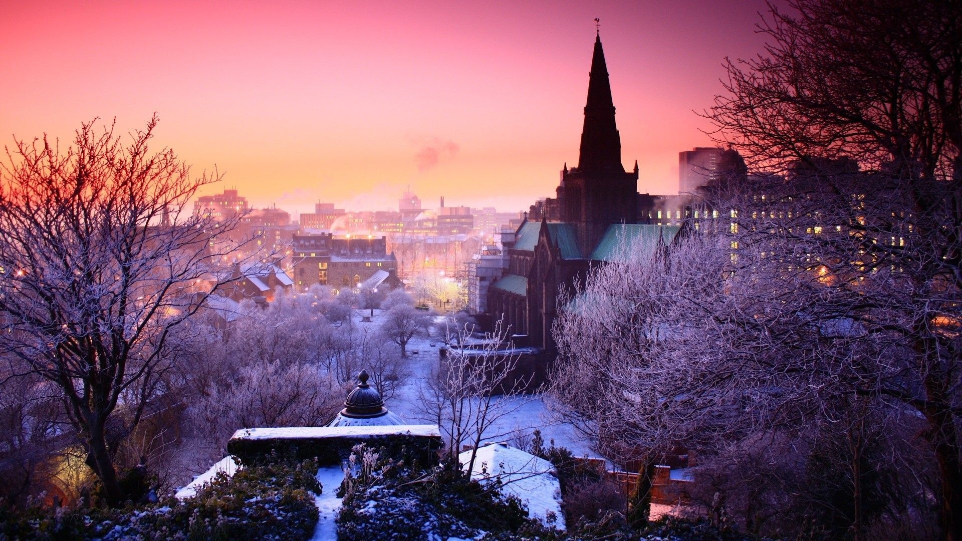 Prague travels, Christmas atmosphere, Festive city, Scenic views, 1920x1080 Full HD Desktop