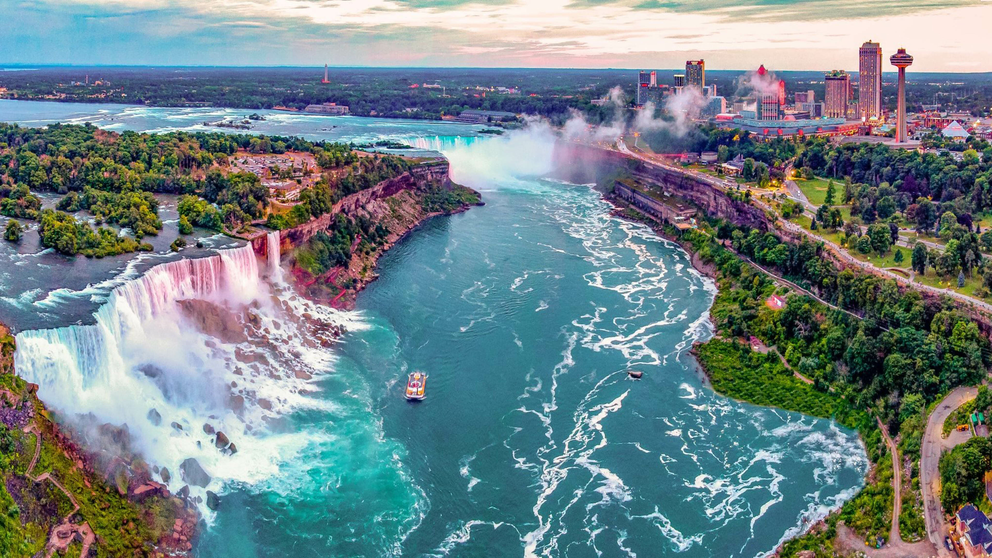 Niagara in Canada, Niagara Falls Wallpaper, 3840x2160 4K Desktop