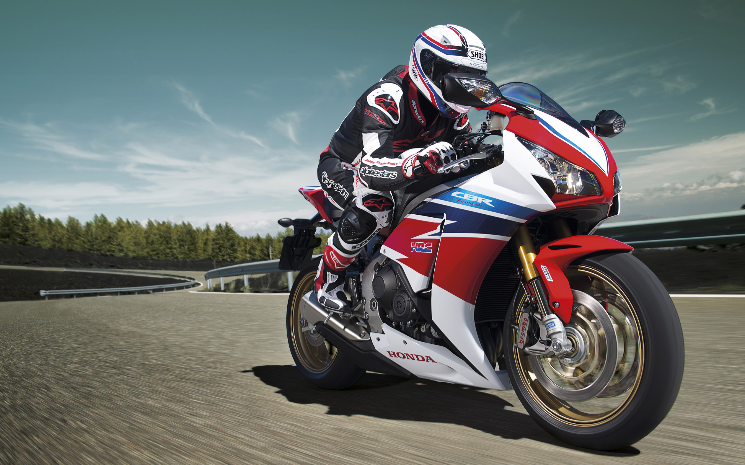 Race, Honda CBR1000RR Wallpaper, 2880x1800 HD Desktop