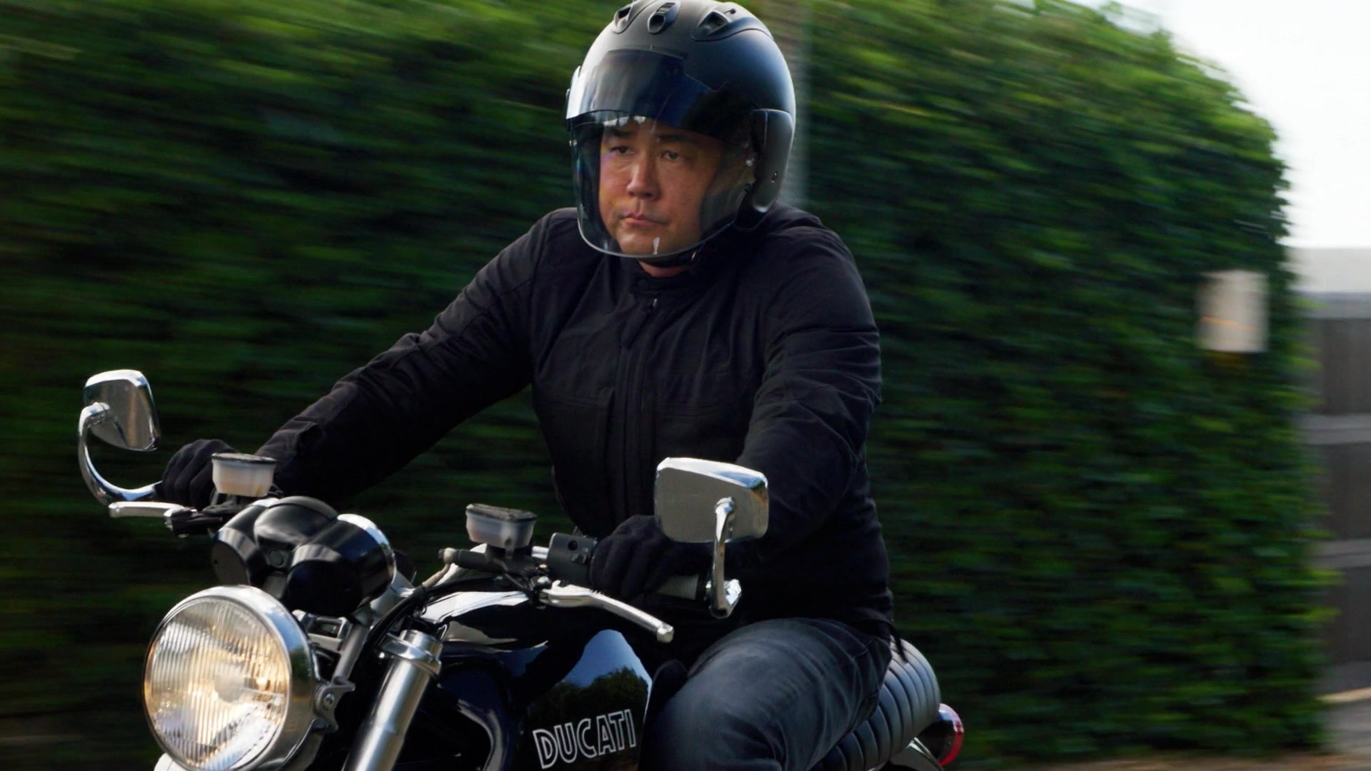 Tim Kang, Ducati motorcycle, Det Gordon Katsumoto, Magnum PI, 1920x1080 Full HD Desktop