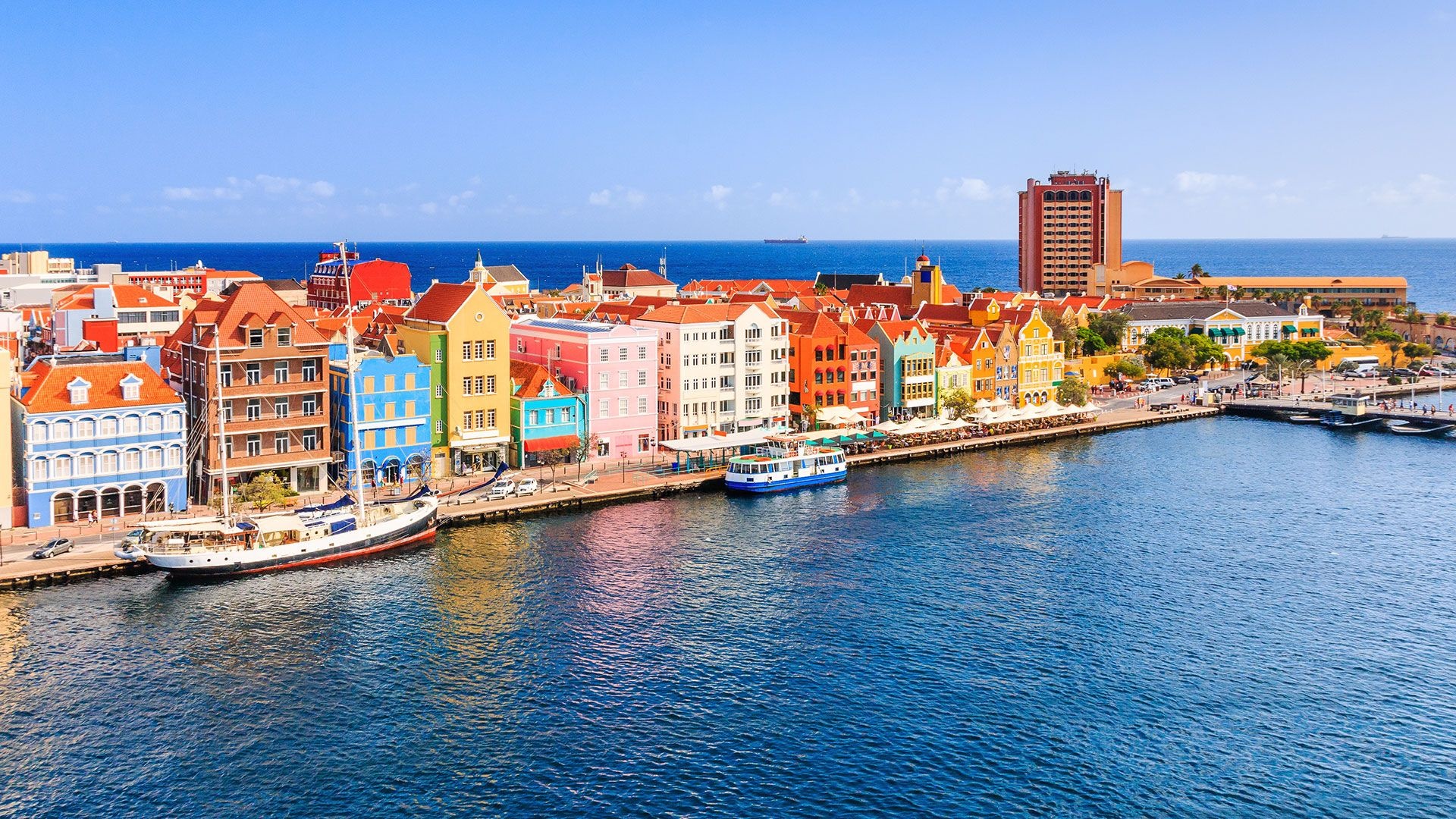 Curacao wallpapers, 4K HD, Curacao backgrounds, Caribbean island, 1920x1080 Full HD Desktop