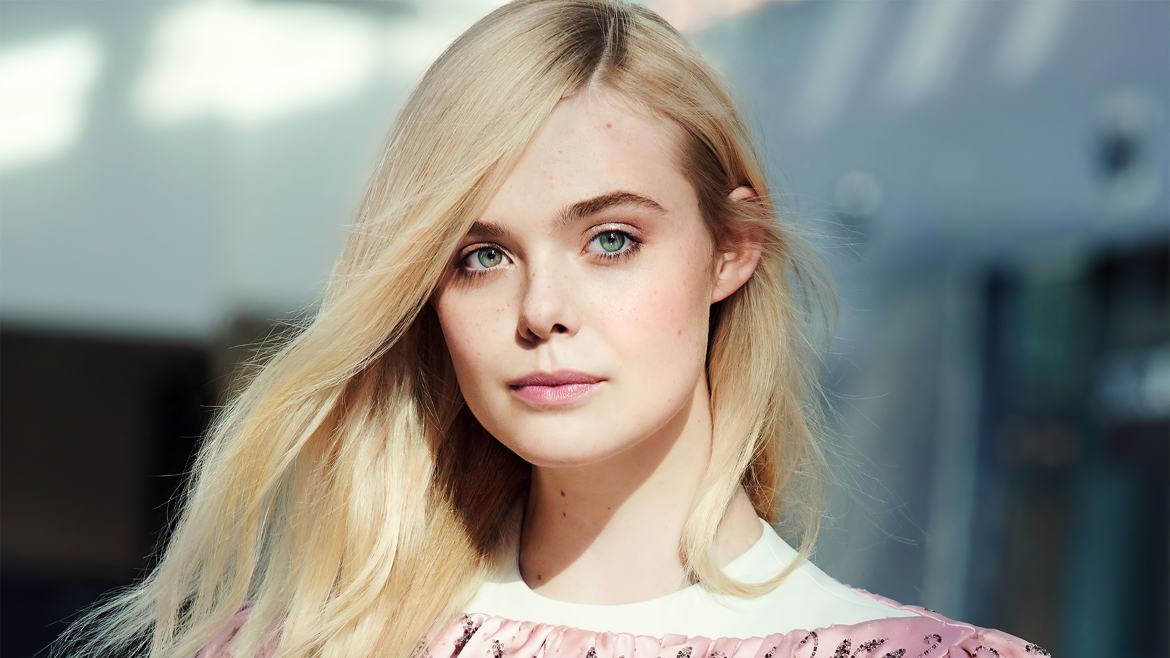 Elle Fanning, Stunning wallpapers, Impressive photography, Captivating visuals, 3840x2160 4K Desktop