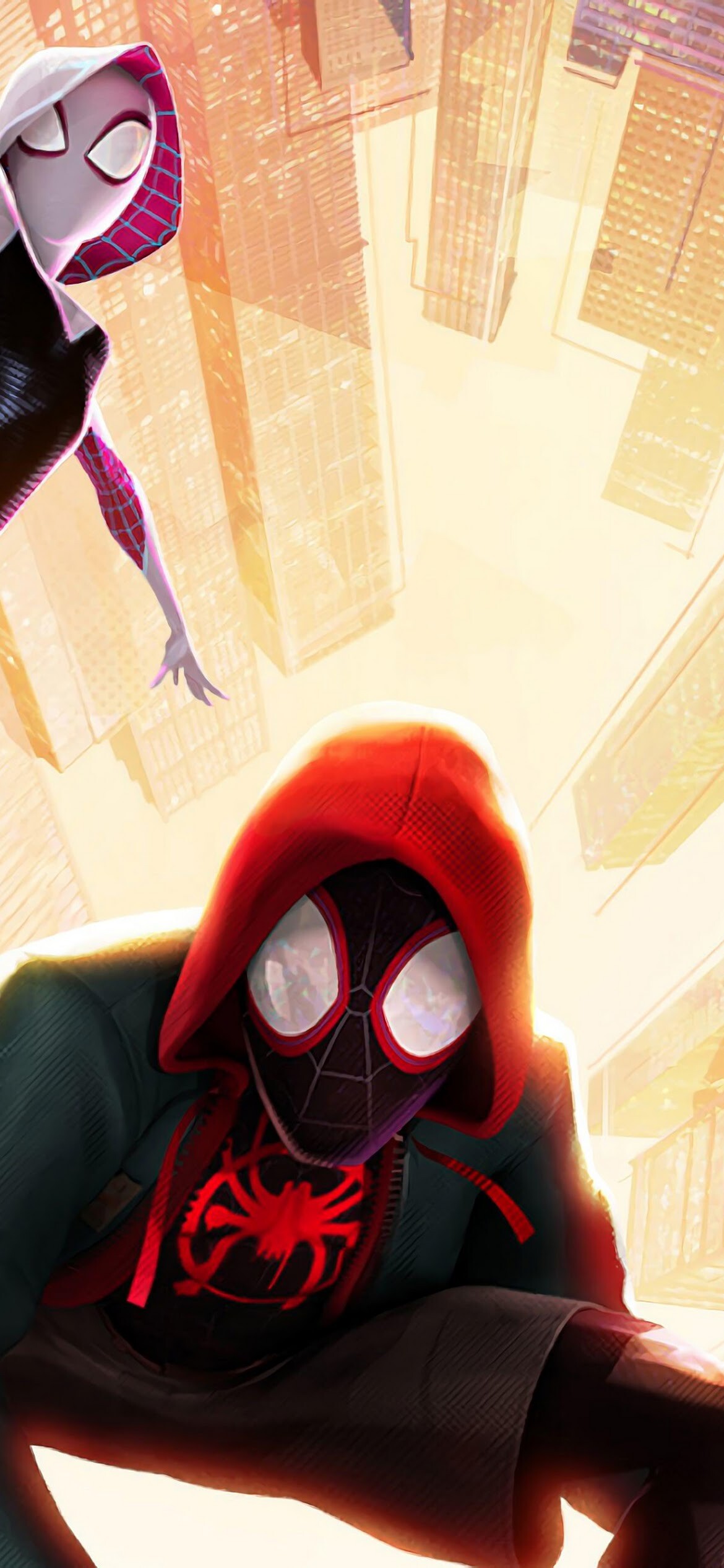 Spider-Man, Spider-Verse desktop 4K wallpaper, 1170x2540 HD Phone